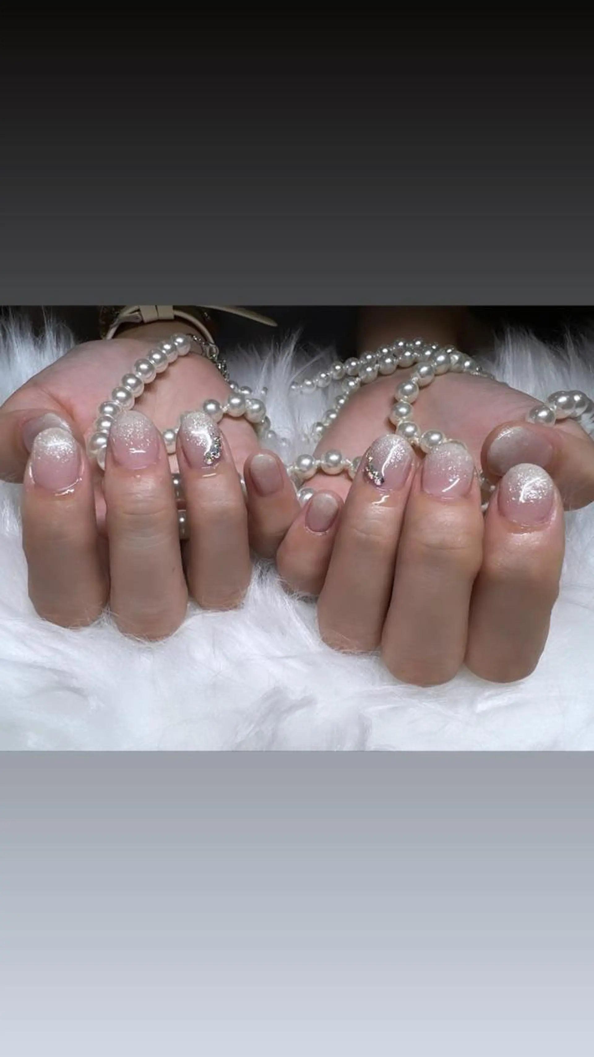 ネイル アートネイル グラデーション ラメ(グリッター) ラメグラデーション 88-nail. MAKIのネイルデザイン