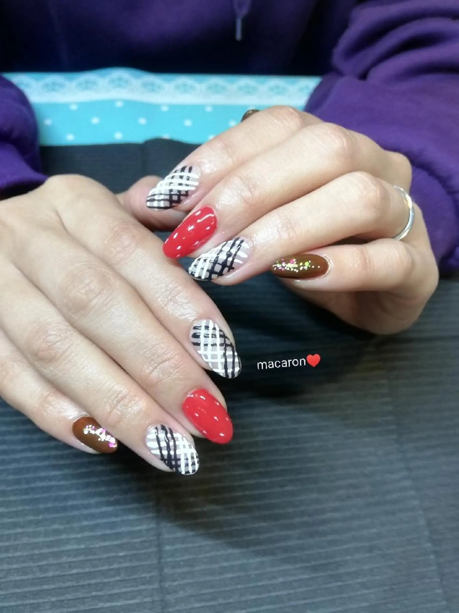 ネイル nail salon macaron のネイルデザイン