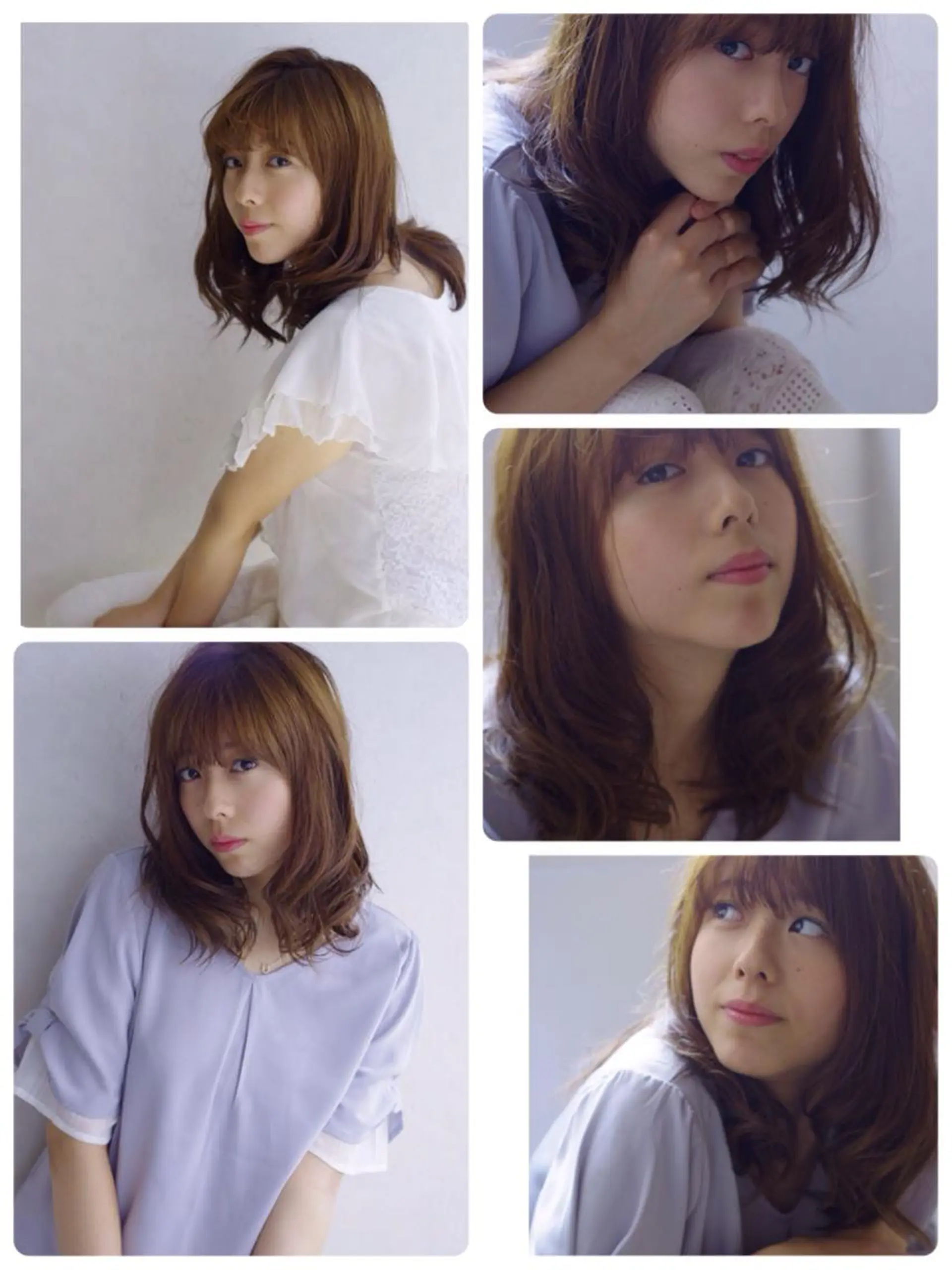 ミディアム カラー 💎髪質改善💎 デザイナーshinのヘアスタイル