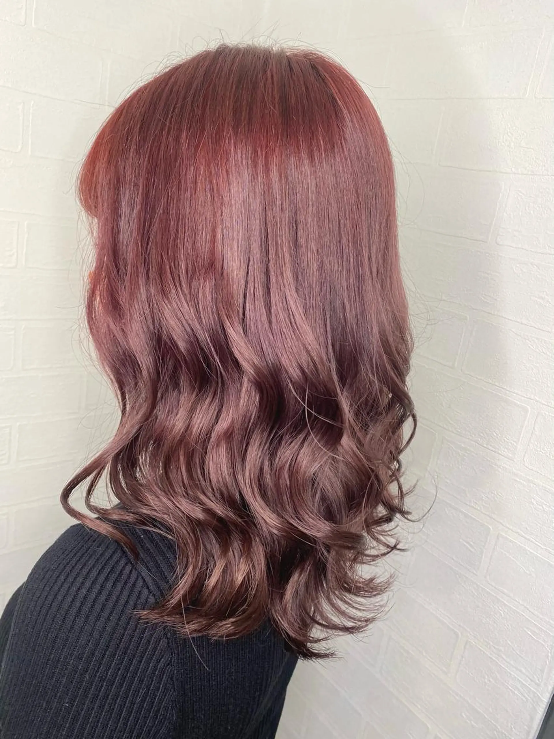 ミディアム カラー ヘアカラー ブリーチカラー特化 U-topia小島のヘアスタイル