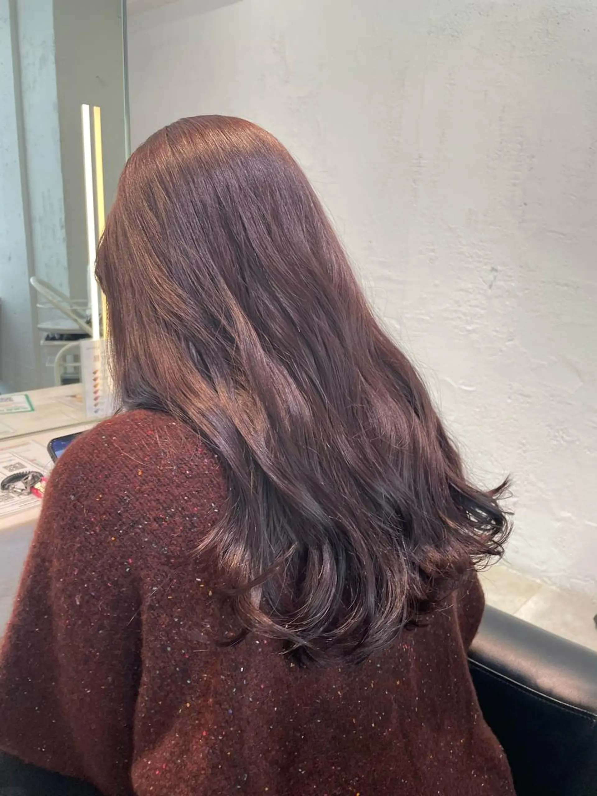 ロング カラー ヘアアレンジ ブリーチ ブリーチなしカラー iena渋谷 /ゆーこのマツエク・マツパデザイン
