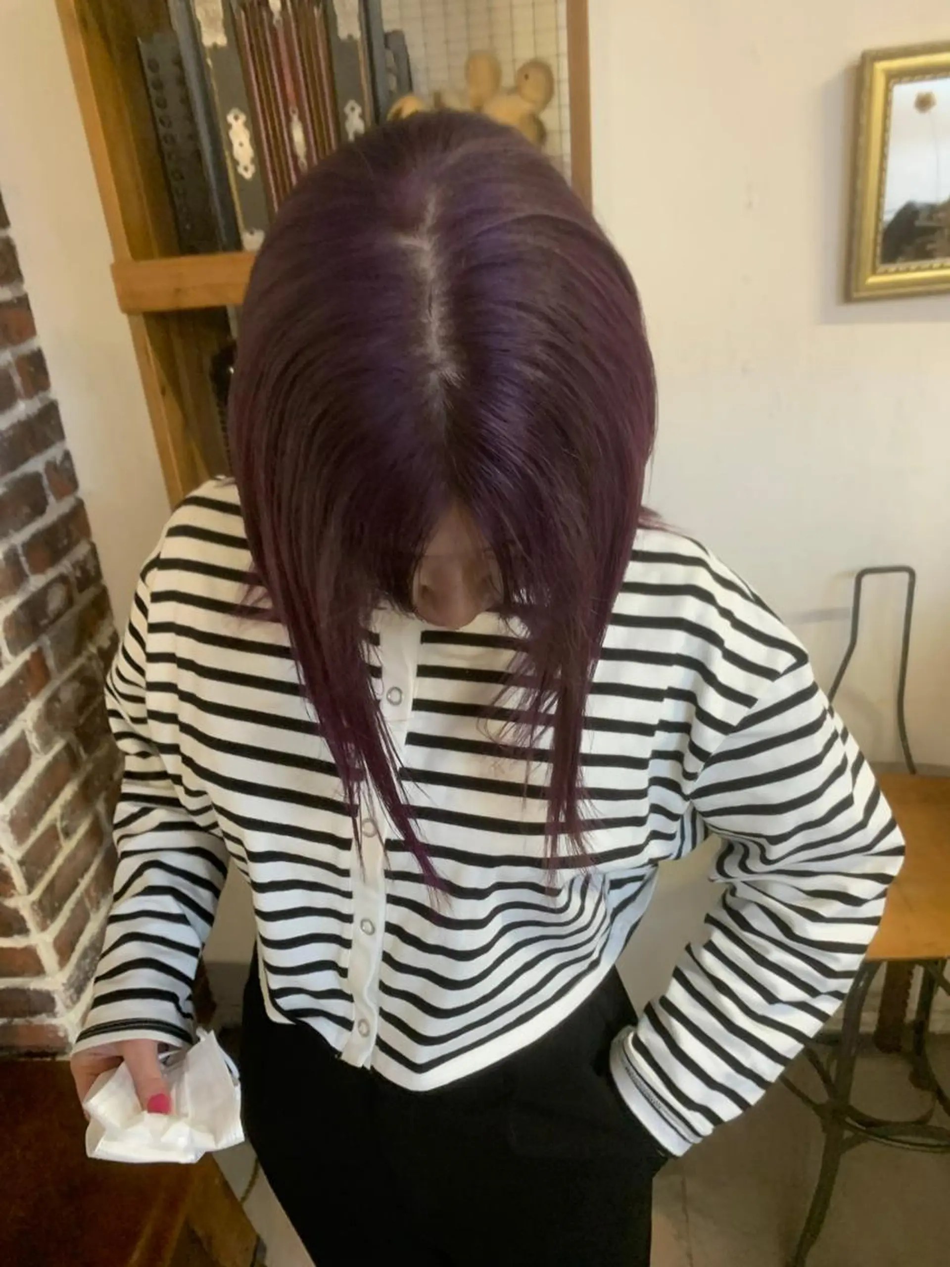 カラー 透明感カラー ピンクカラー ピンクパープル joh/メンズ/ ブリーチ/矢場町のヘアスタイル