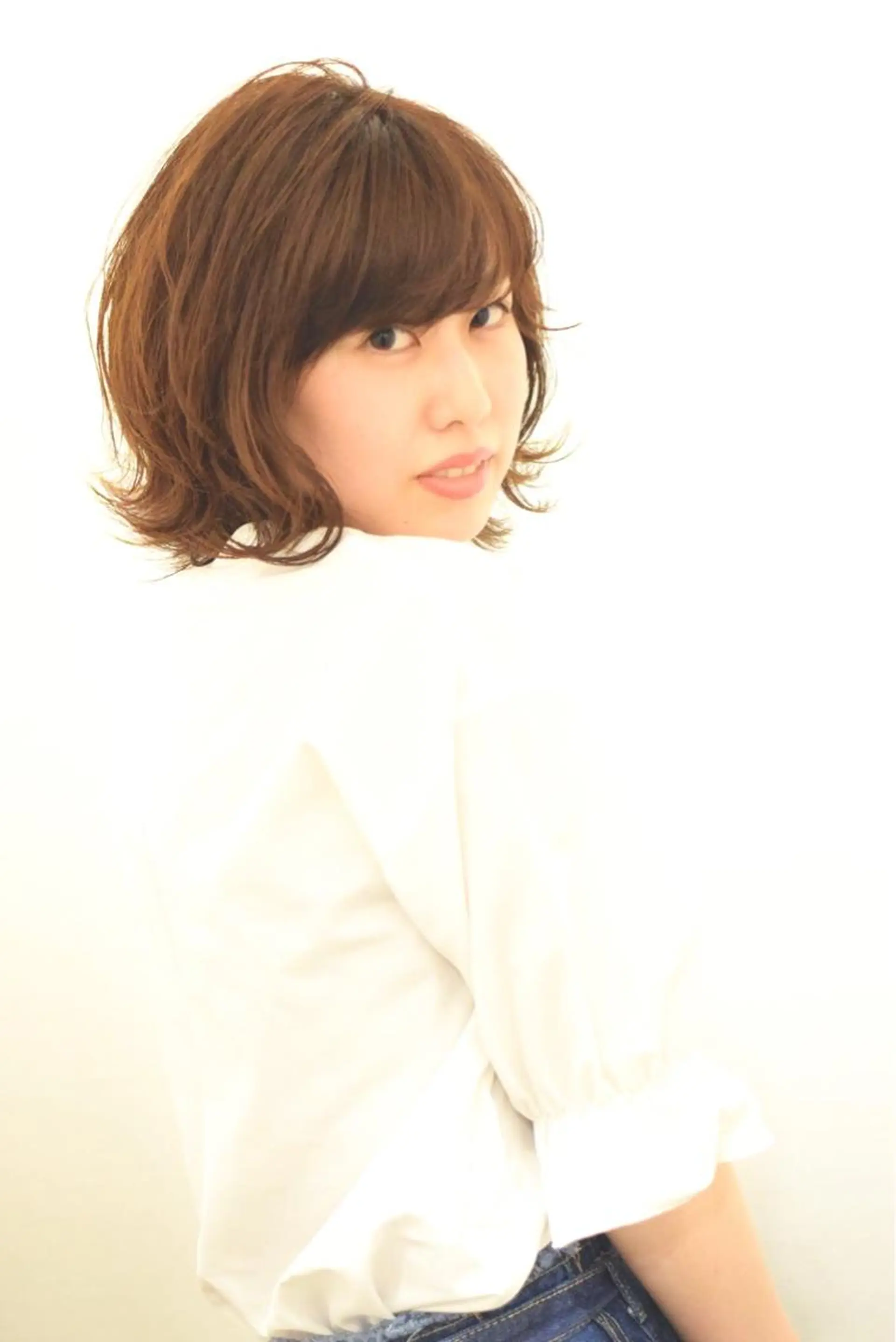 ミディアム 長谷川 智也/ディレクターのヘアスタイル