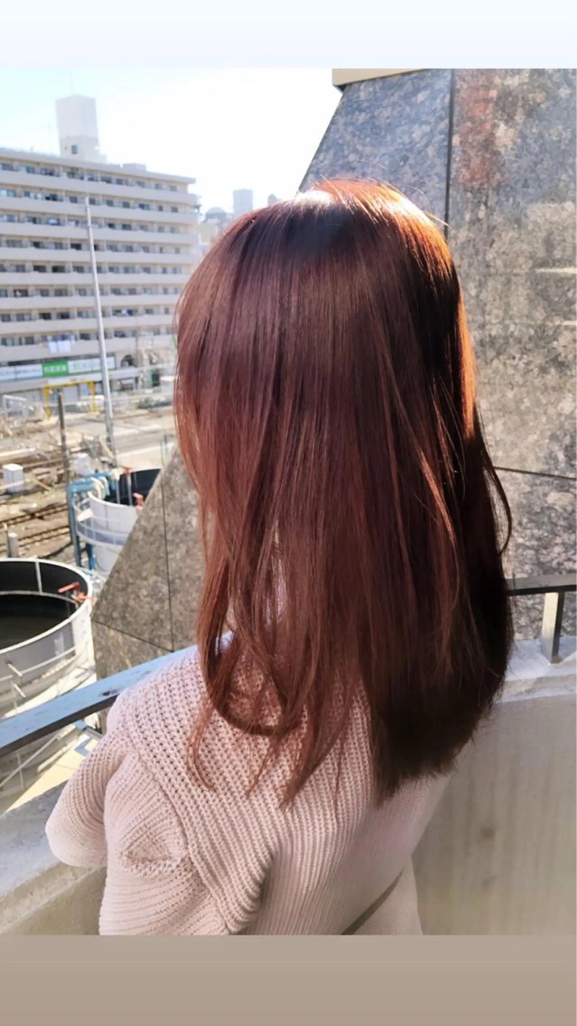 セミロング カラーアンドケアリタ kitamuuuのヘアスタイル