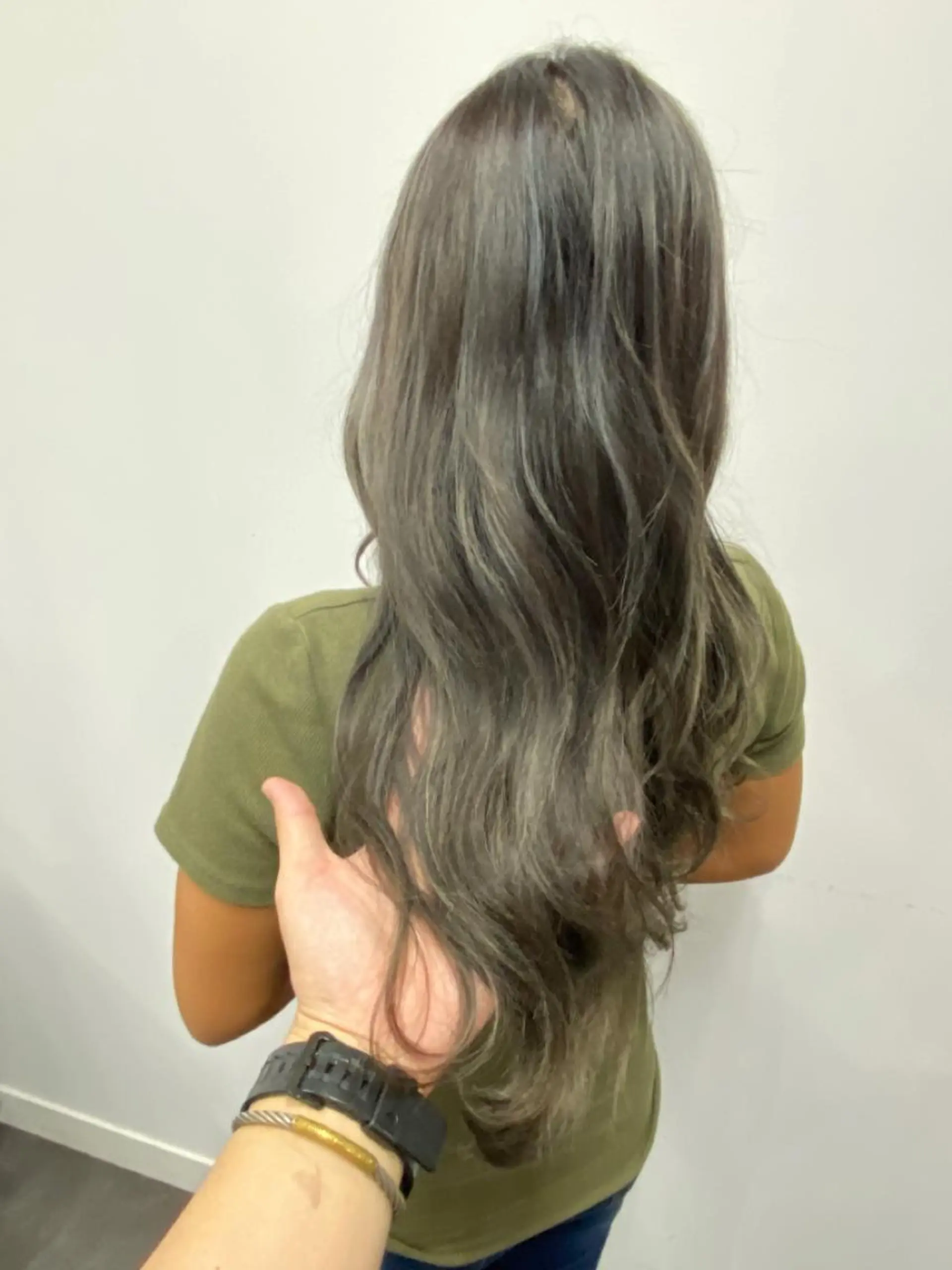 ロング 平田 広大のヘアスタイル