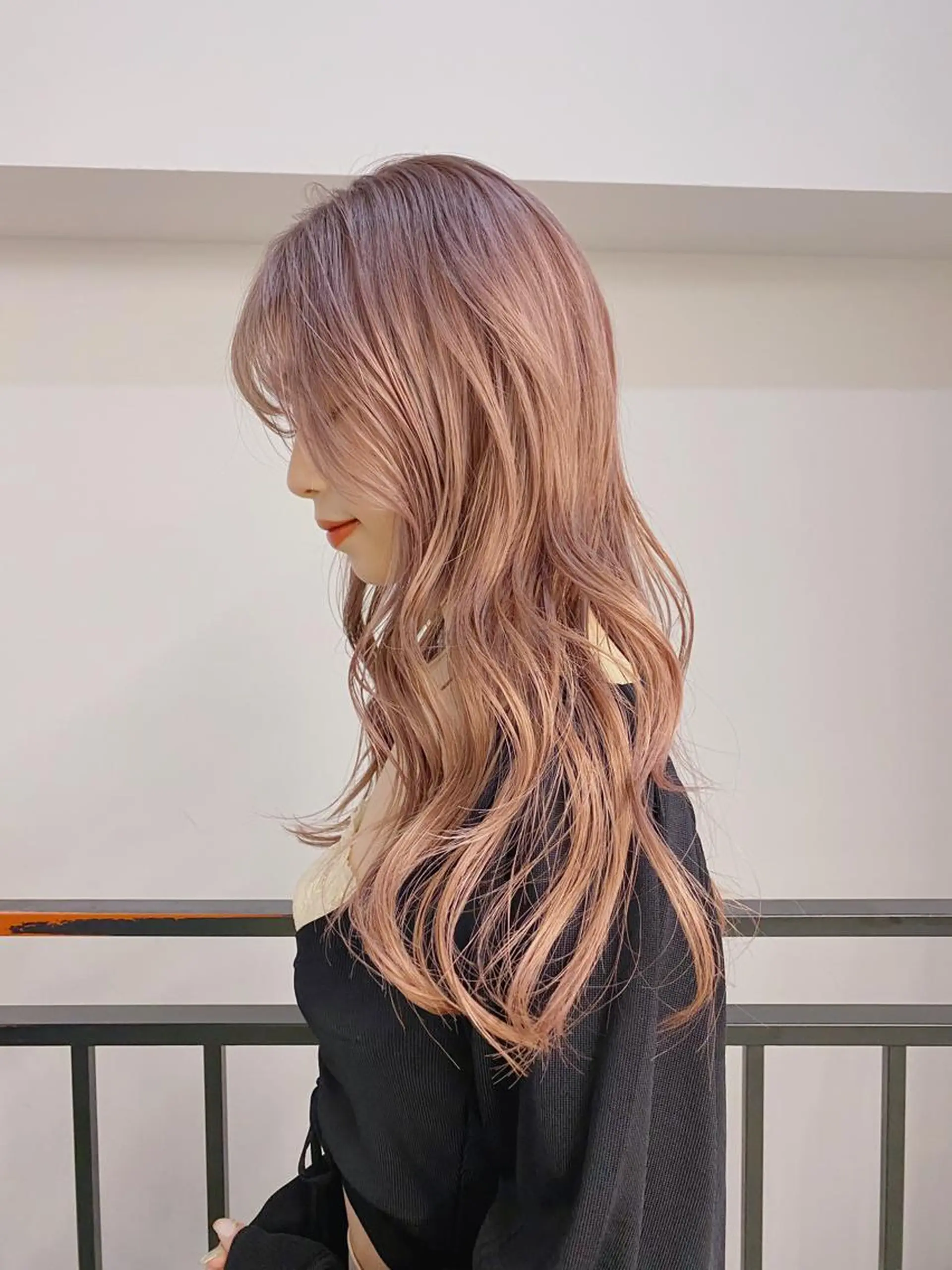 ロング カラー ヘアアレンジ Flamme Annaのヘアスタイル
