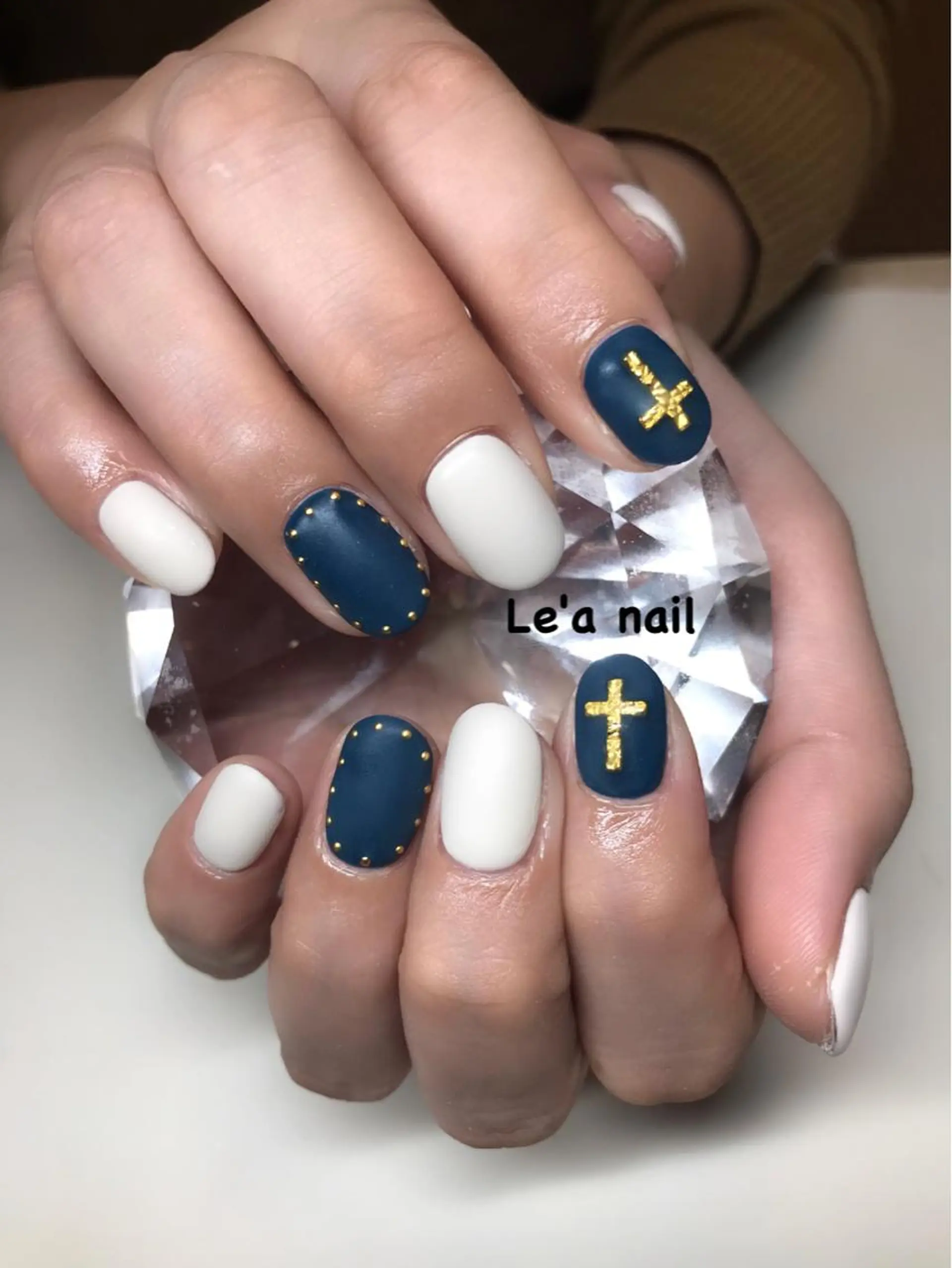 ネイル マットネイル 'mm所属・'mm  (ミリ) ＭＡＮＡＭＩのネイルデザイン