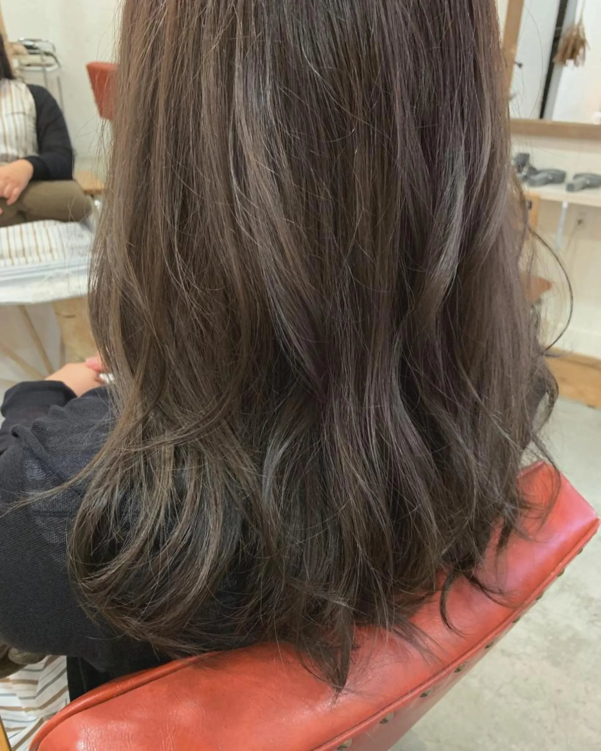 ロング カラー カット ヘアカラー fio マナミのヘアスタイル