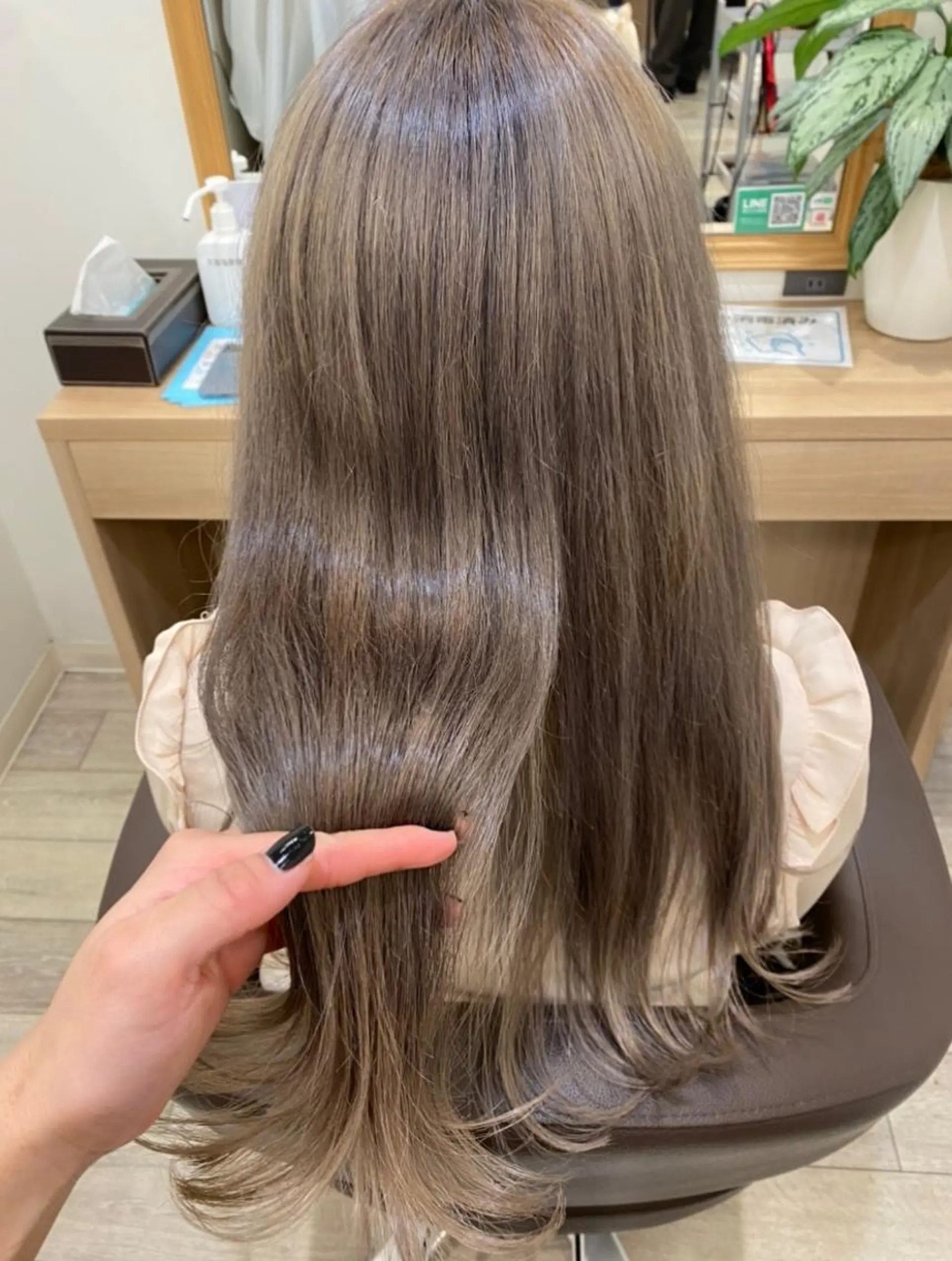 ロング カラー マツモト カラー/ショートボブのヘアスタイル