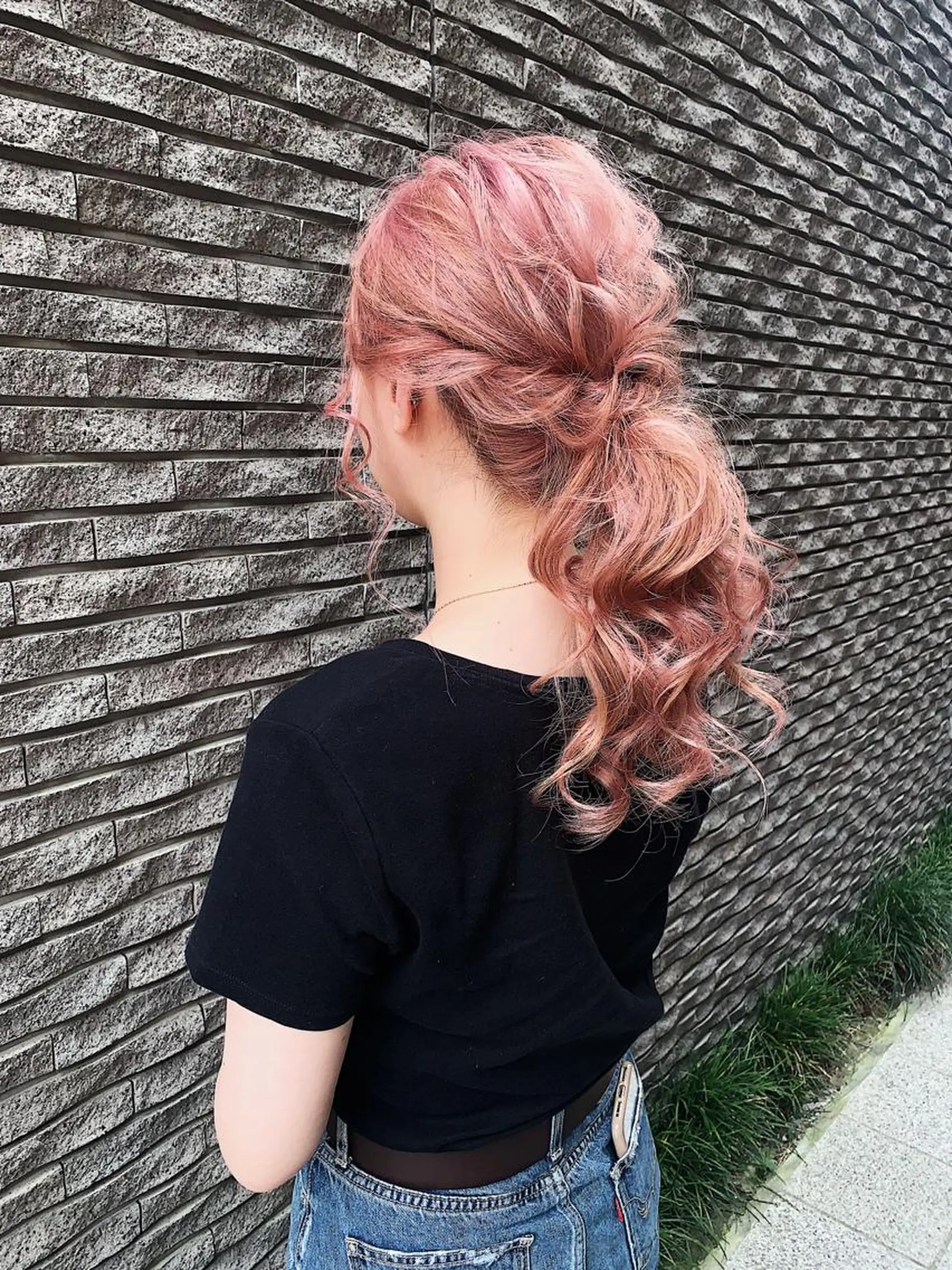 ロング デート 京都最安価エクステ muuka🦋のヘアスタイル