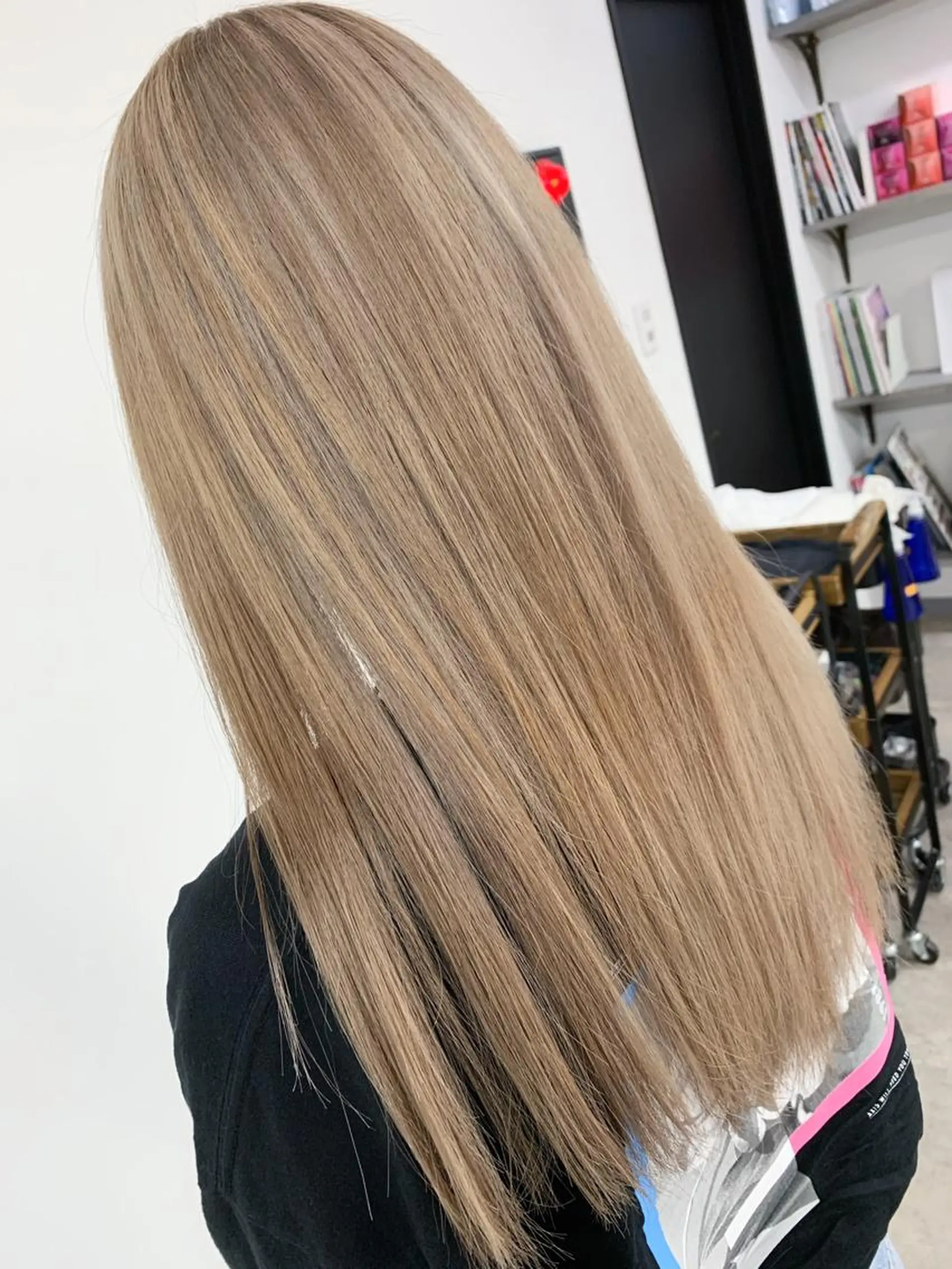 ロング ヘアカラー トリートメント 🥇近藤 恭輔🥇 Recharme新保のヘアスタイル