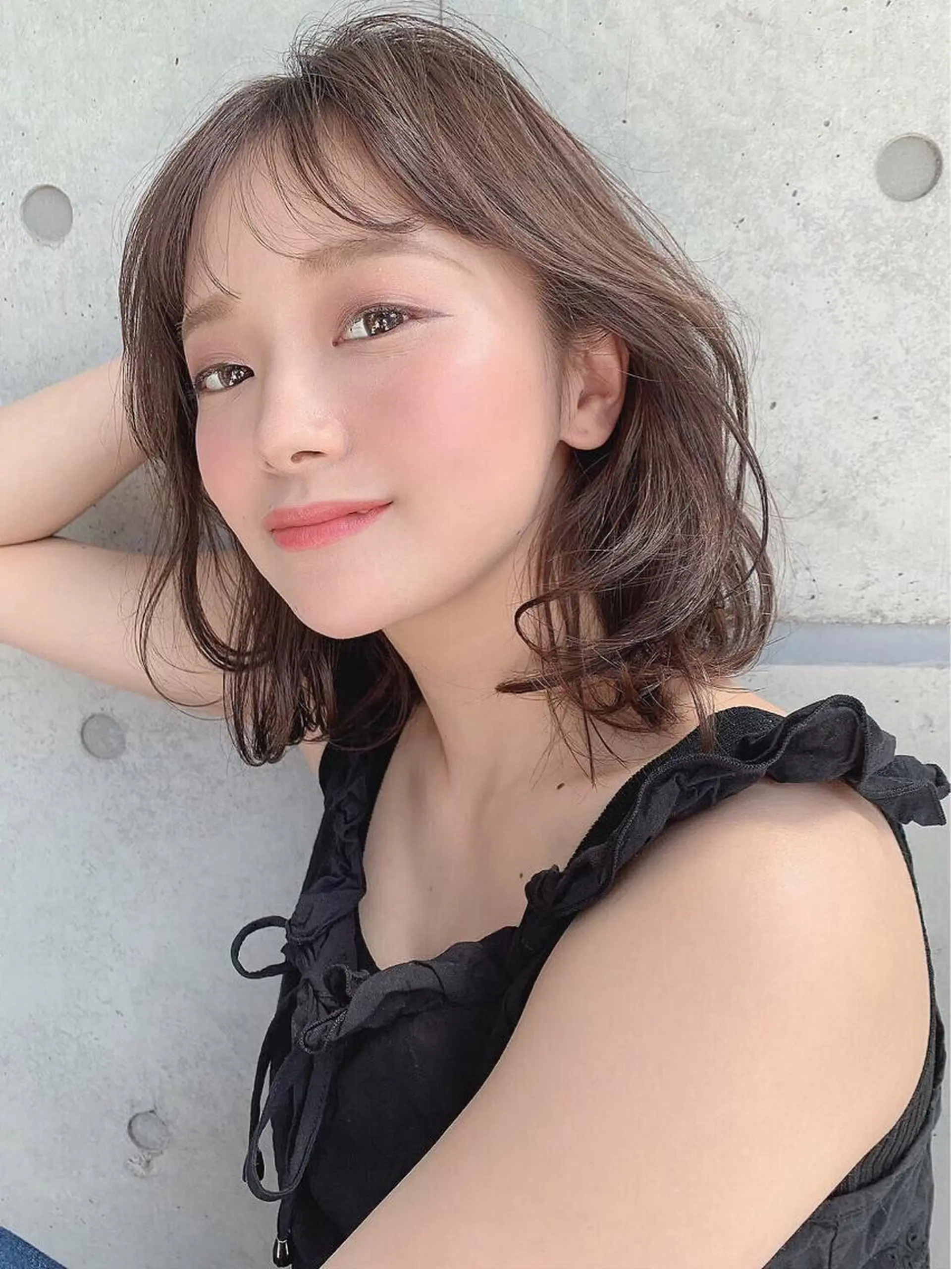 ロング カラー メンズ カット ヘアカラー ️🫧ブリーチなし KOUKI️🫧のヘアスタイル