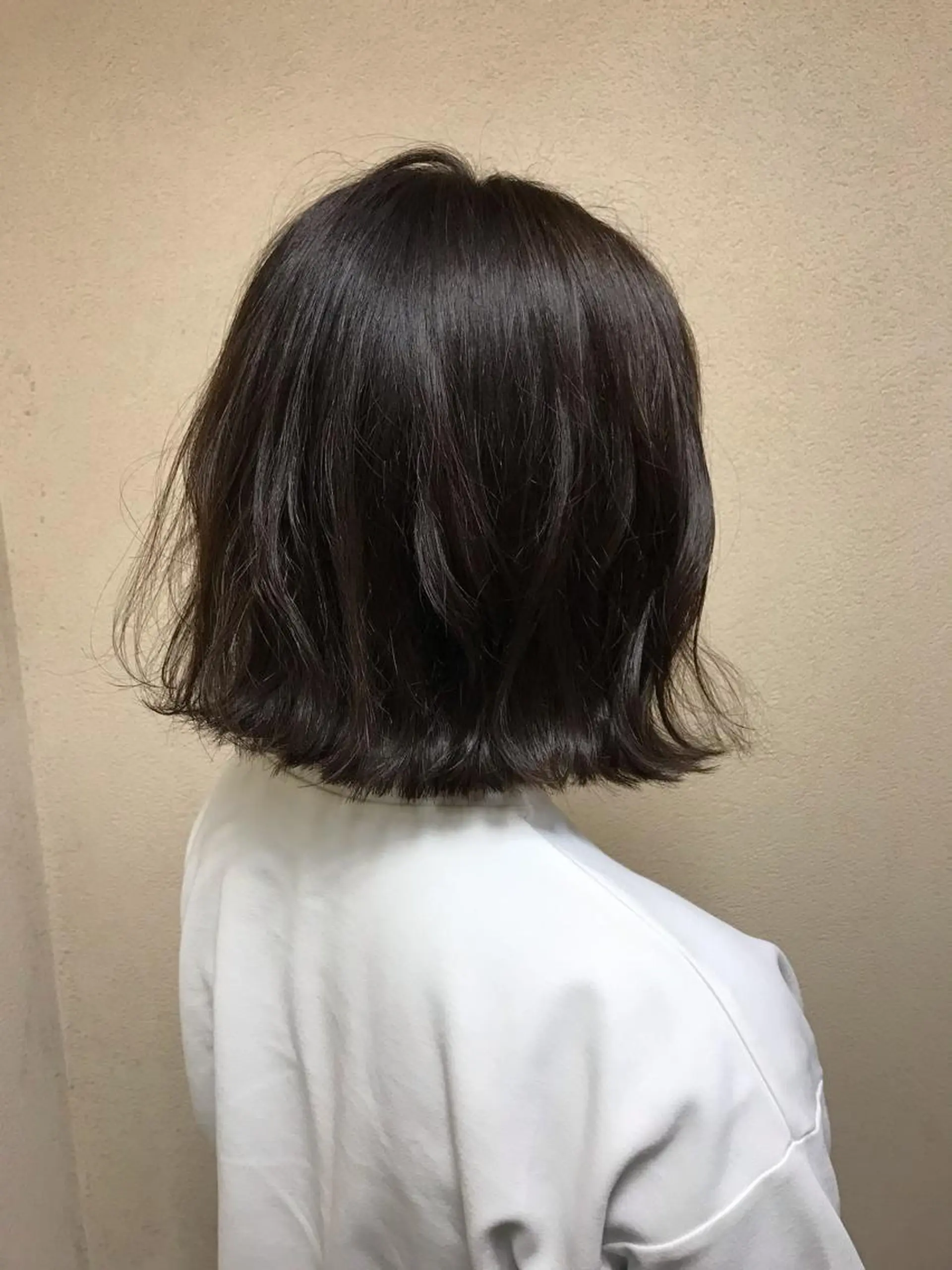 ミディアム カラー 透明感カラー・ 髪質改善🩵イケダのヘアスタイル