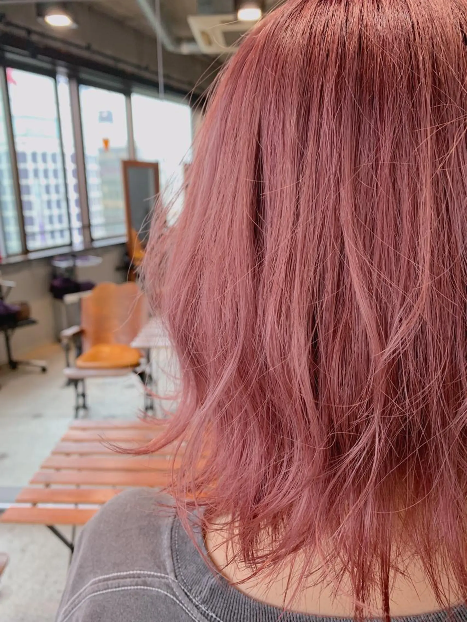 ミディアム カラー パーマ 代表 中島貴志のヘアスタイル