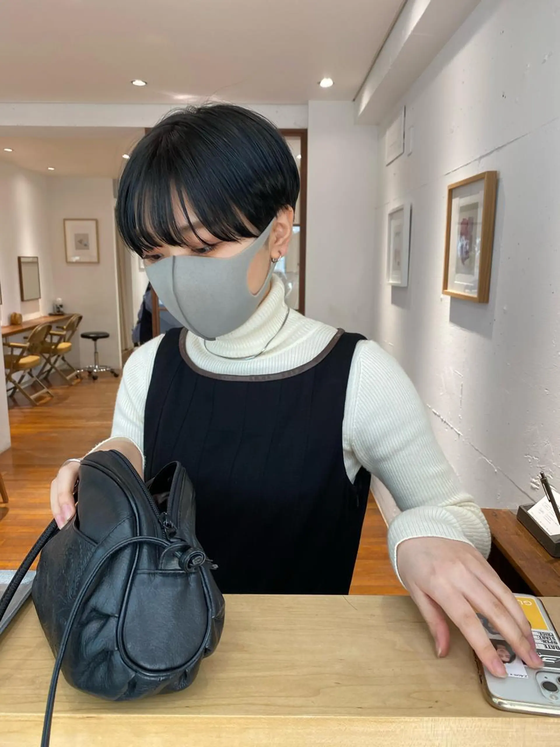 ミディアム カラー 🟩白髪ぼかし/ボブ /ショートヘア/大司のヘアスタイル