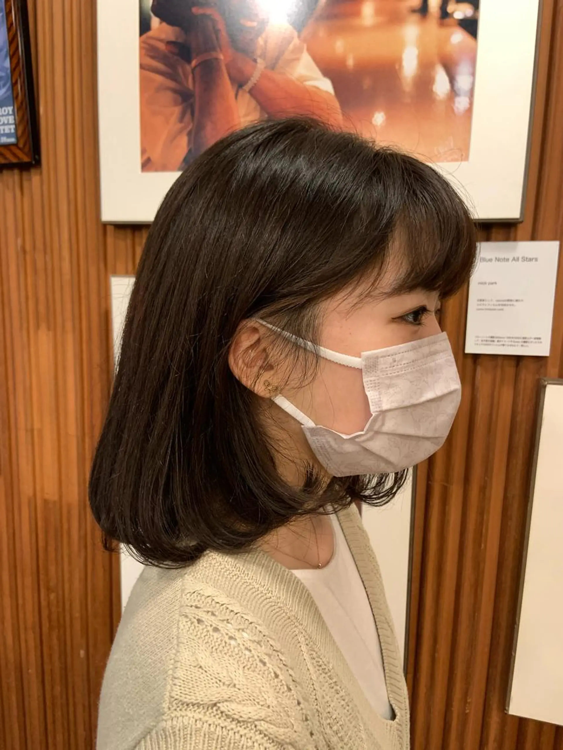 ミディアム アオキ サキ💫のヘアスタイル