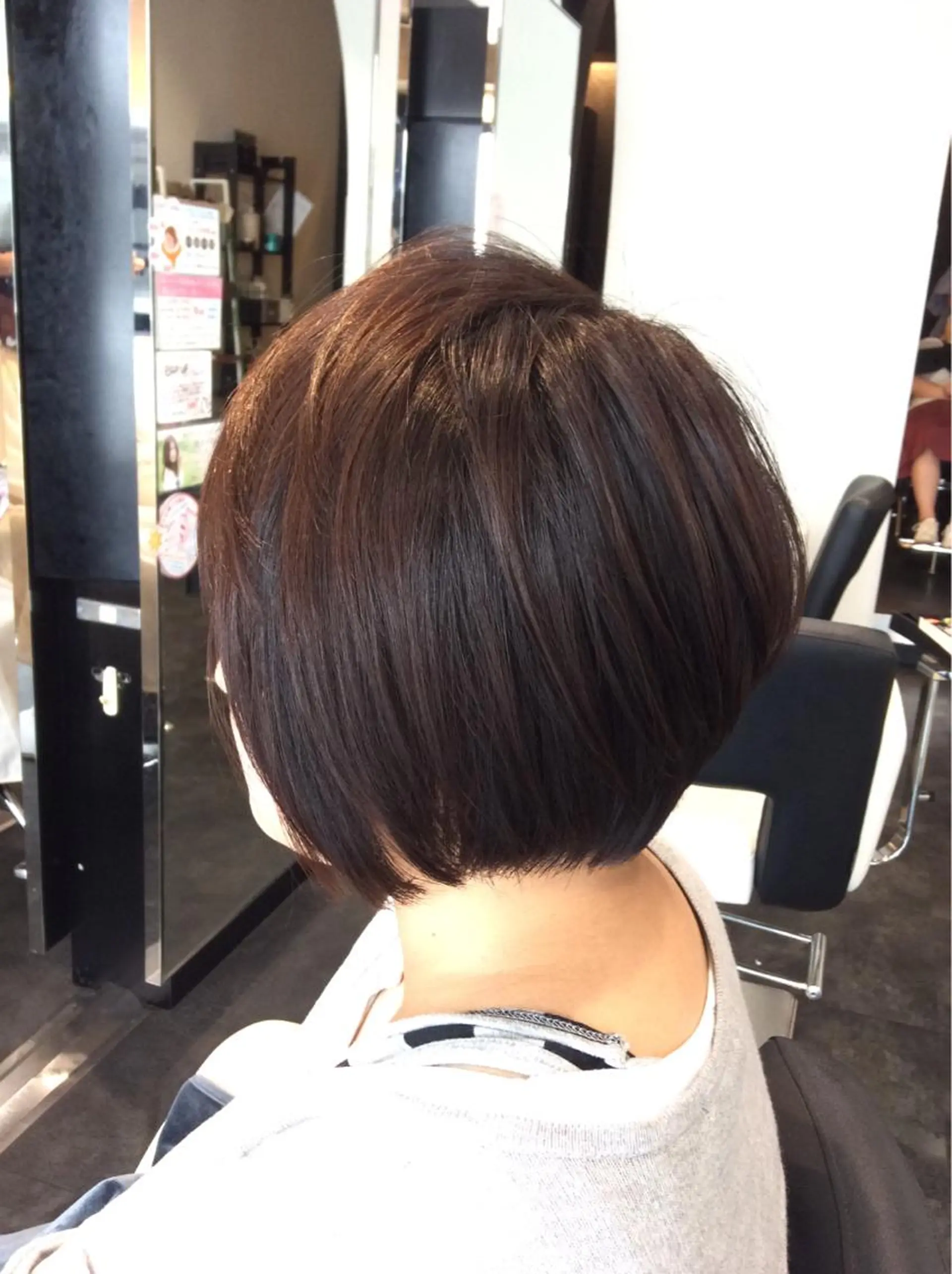 ショート カット ボブスタイル/ 透明感カラー/八幡のヘアスタイル