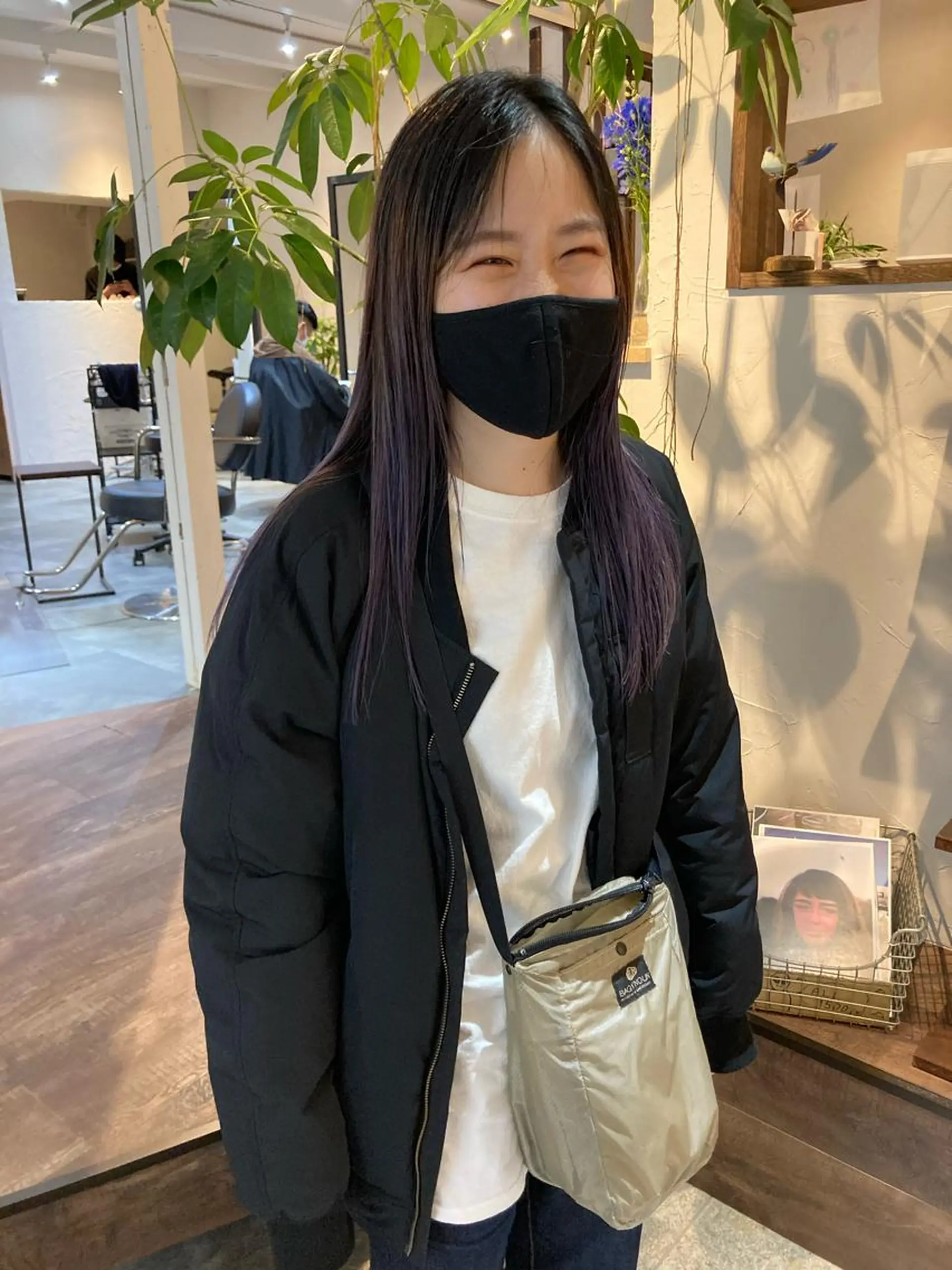 セミロング 金田 夏野のヘアスタイル