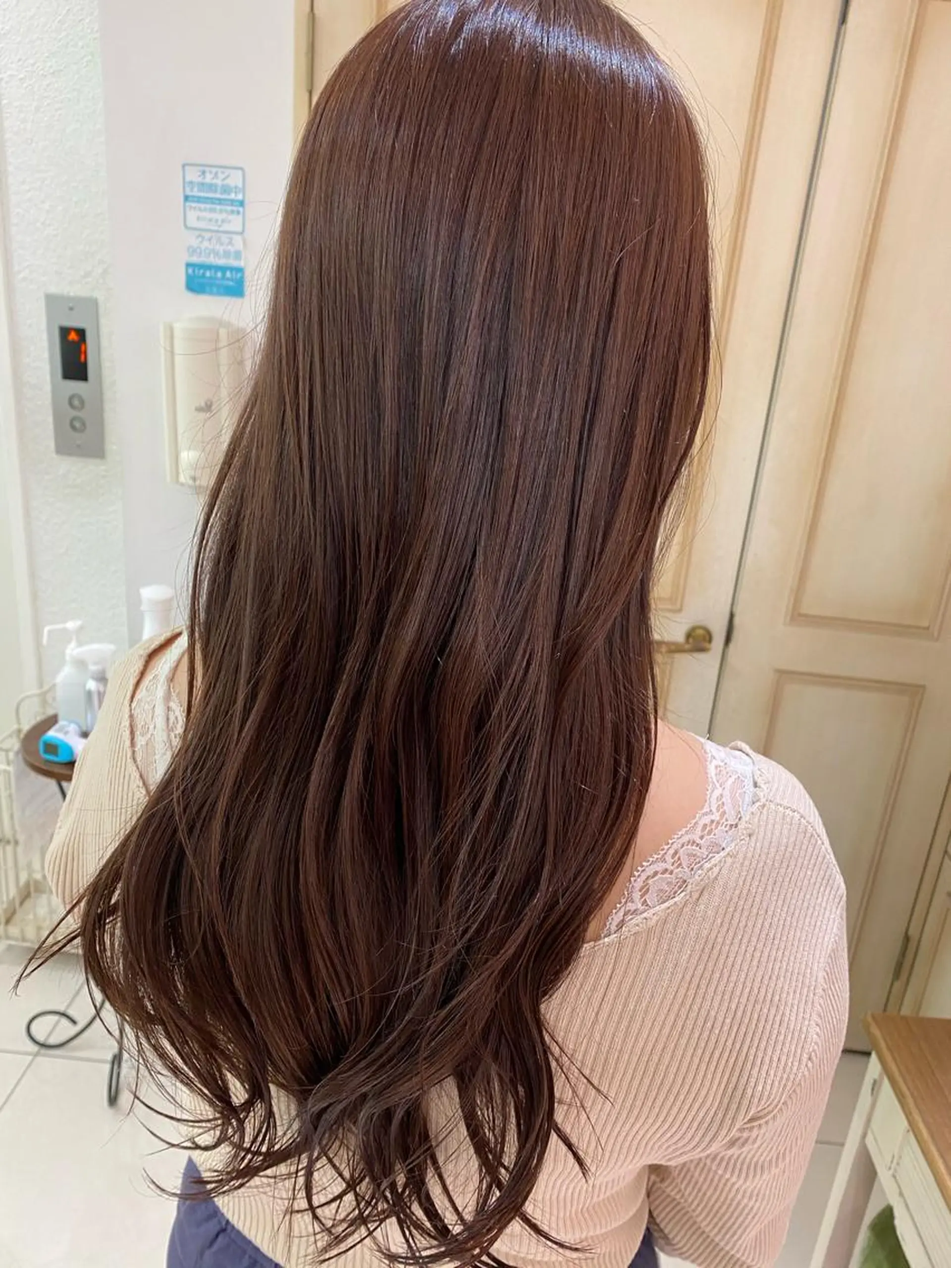 ロング カラー ヘアアレンジ 透明感カラー 古山 結季🌙🖤のヘアスタイル