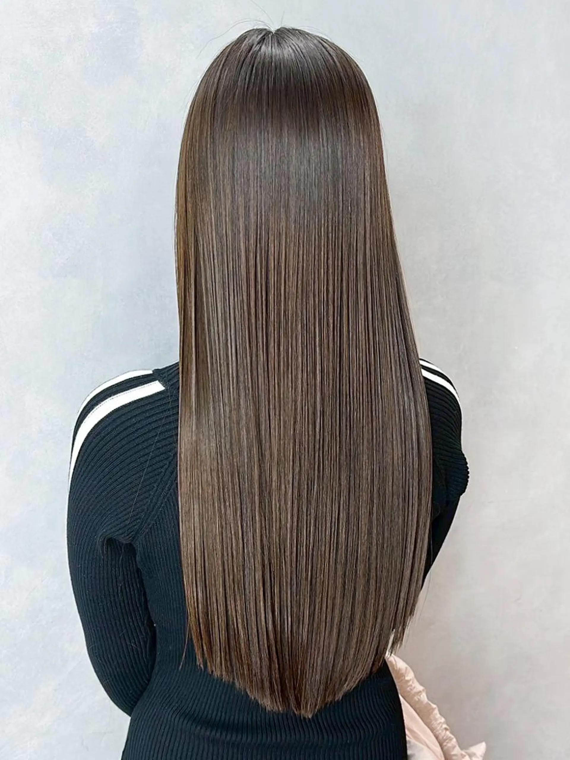 セミロング カラー ベージュカラー グレージュ オリーブベージュ 韓国風ヘア カット ヘアカラー トリートメント ITbyALBUM 浦和店のヘアスタイル