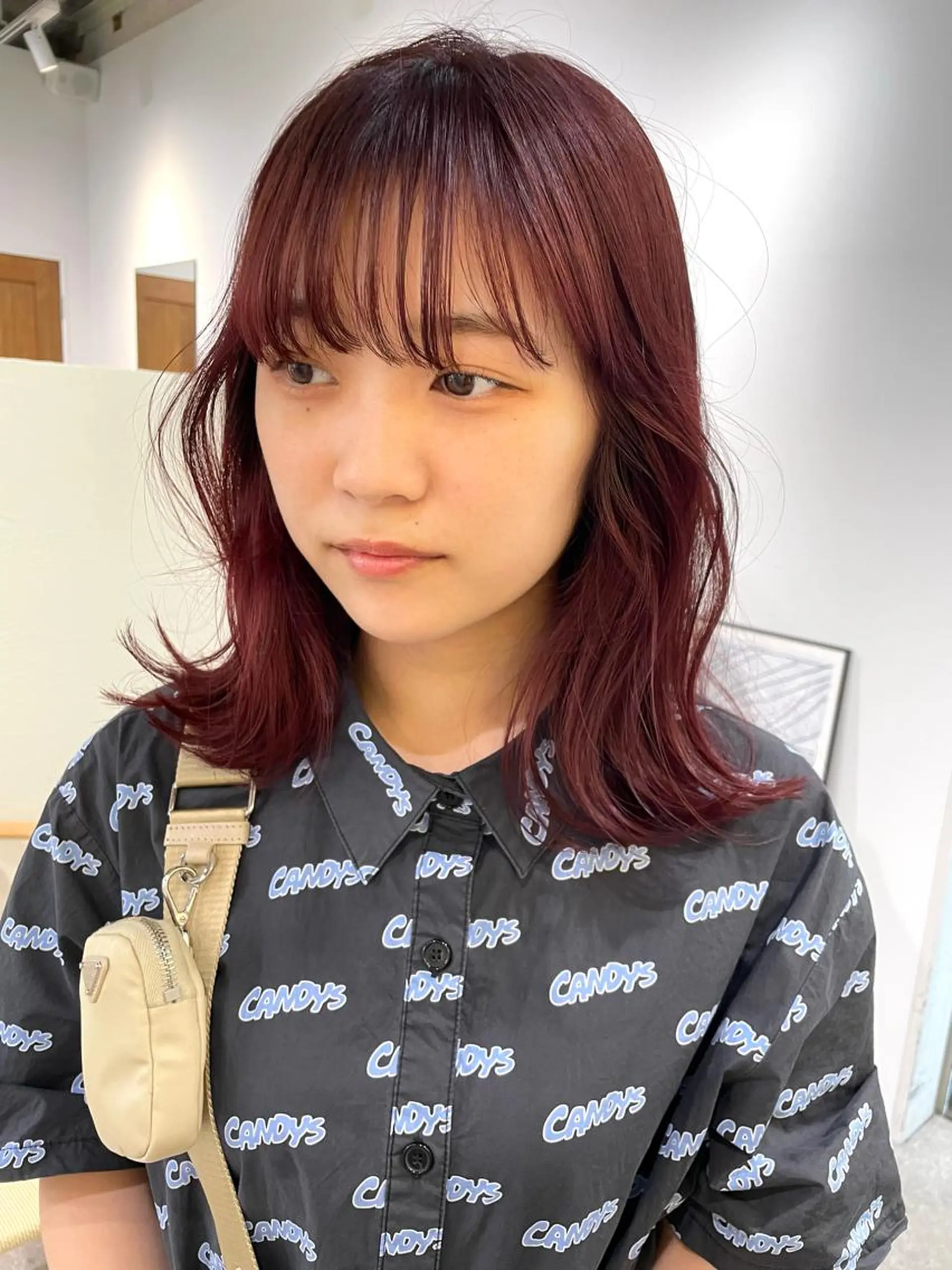 ミディアム カラー ♡kyoka /  uyu♡のヘアスタイル