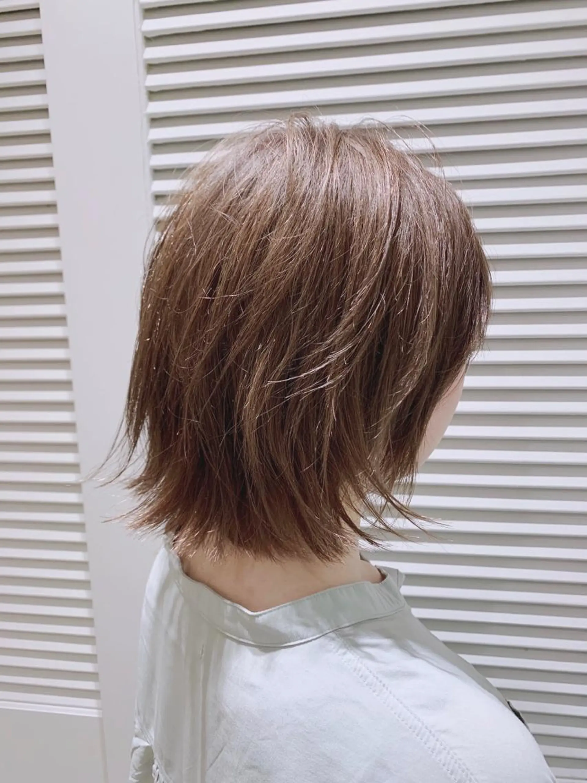 ミディアム 新宿 木下拓哉のヘアスタイル