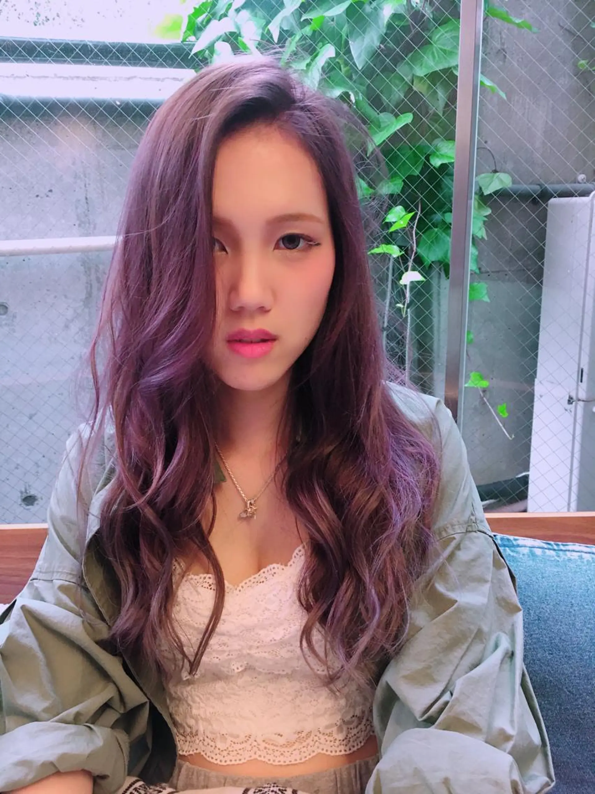 ロング カラー パルーザ代表👑 YUYAのヘアスタイル