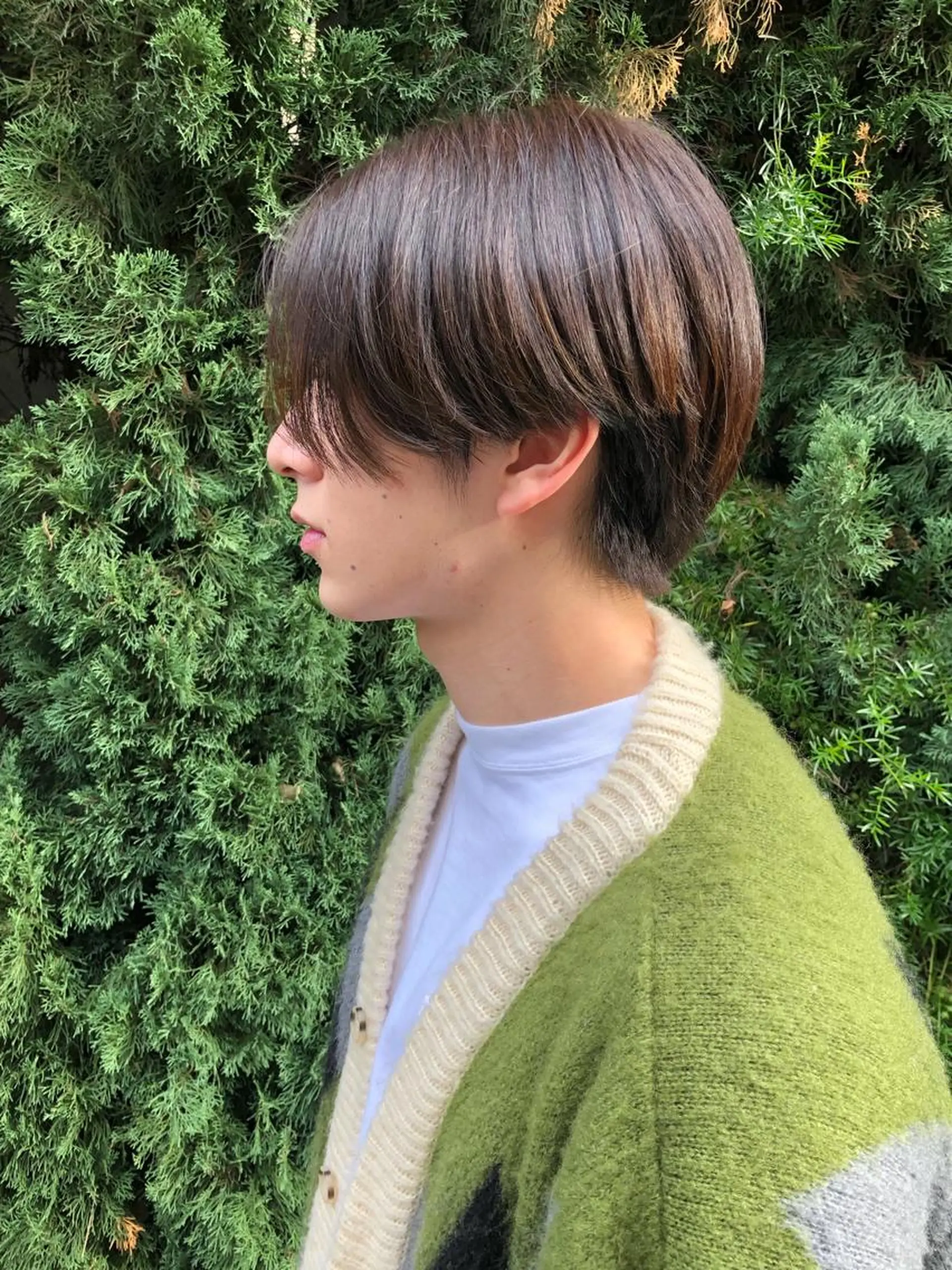 ショート メンズ🍃ナチュラル 韓国風ヘアRENのヘアスタイル