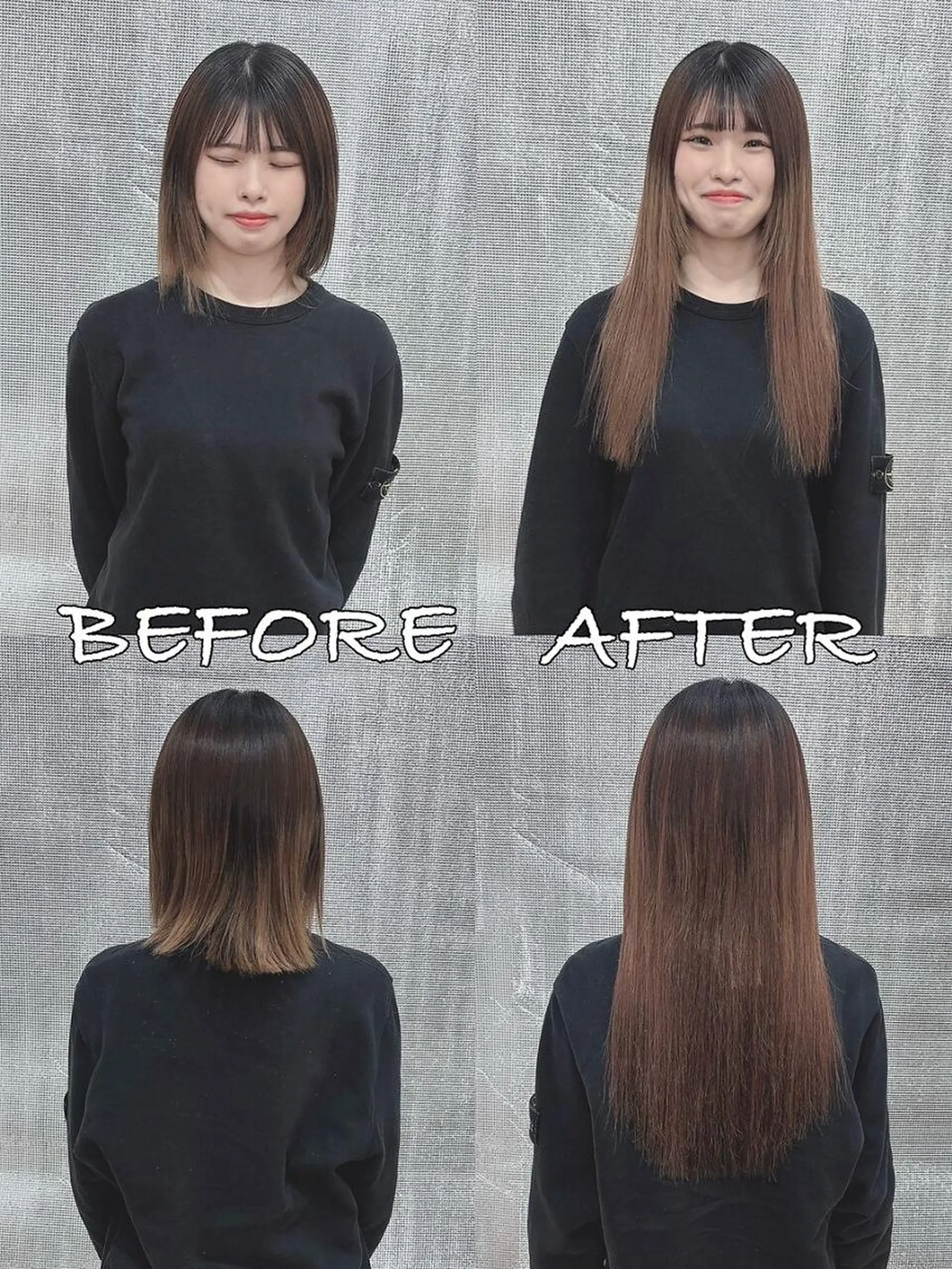 ロング カラー ヘアアレンジ シールエクステ バレイヤージュ ブリーチ ケアブリーチ ダブルカラー LIP 大阪本店 エクステ 堀谷和孝のヘアスタイル