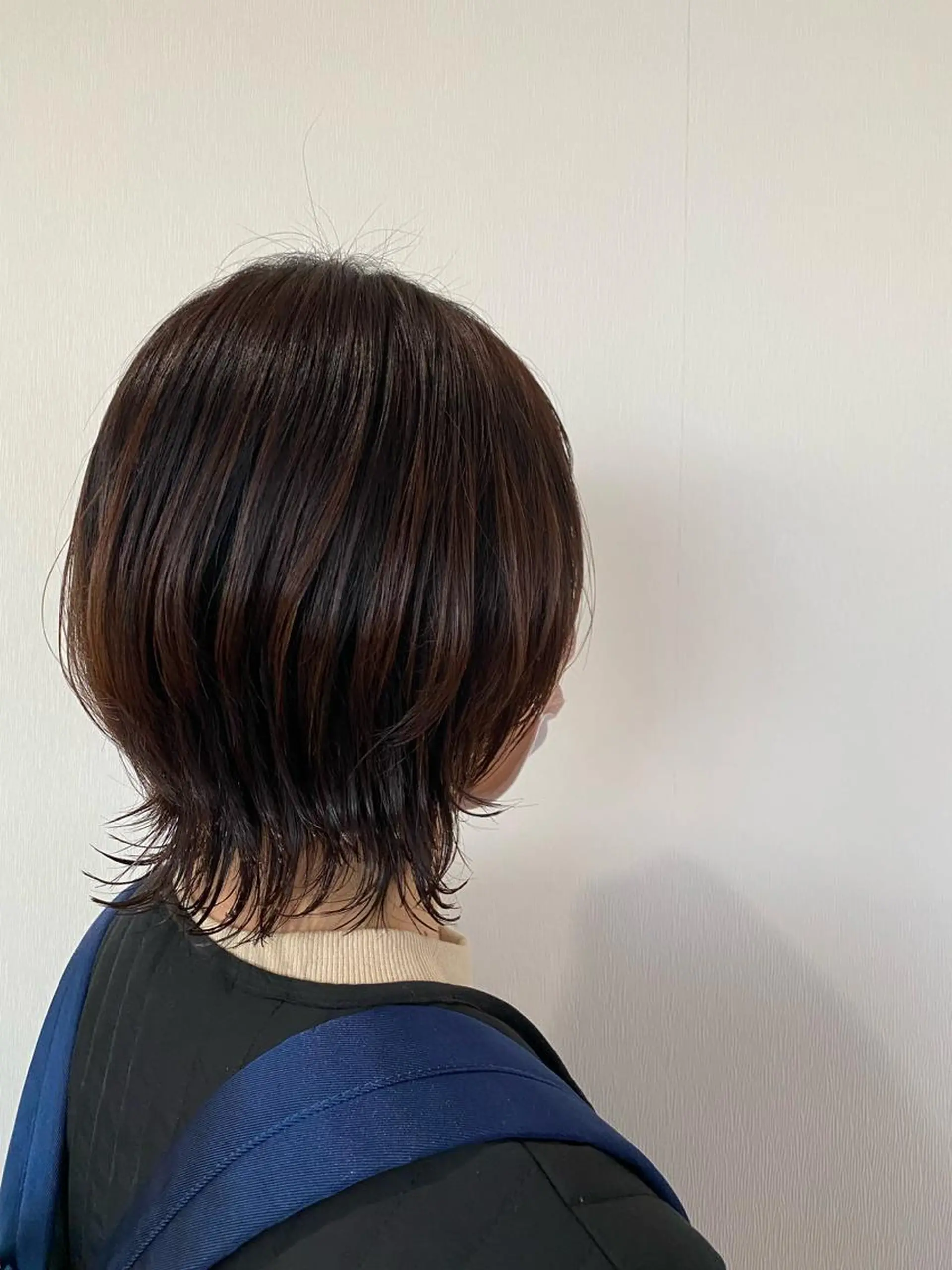 ミディアム 丹野 美樹のヘアスタイル