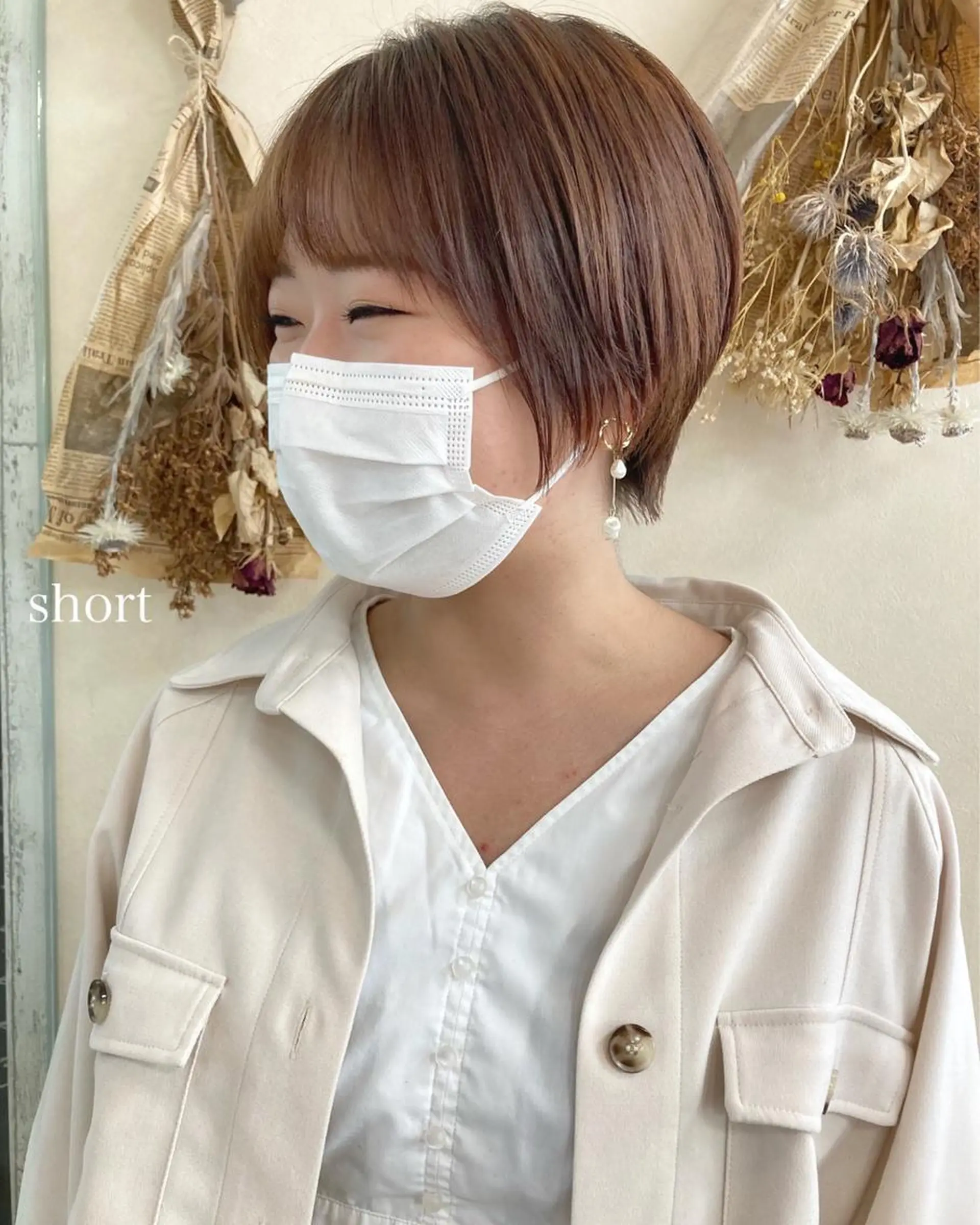 ショート 切りっぱなしボブ ショートボブ ハンサムショート ボブ ショートヘア カット トリートメント 初めてのショート お任せください✂️のヘアスタイル