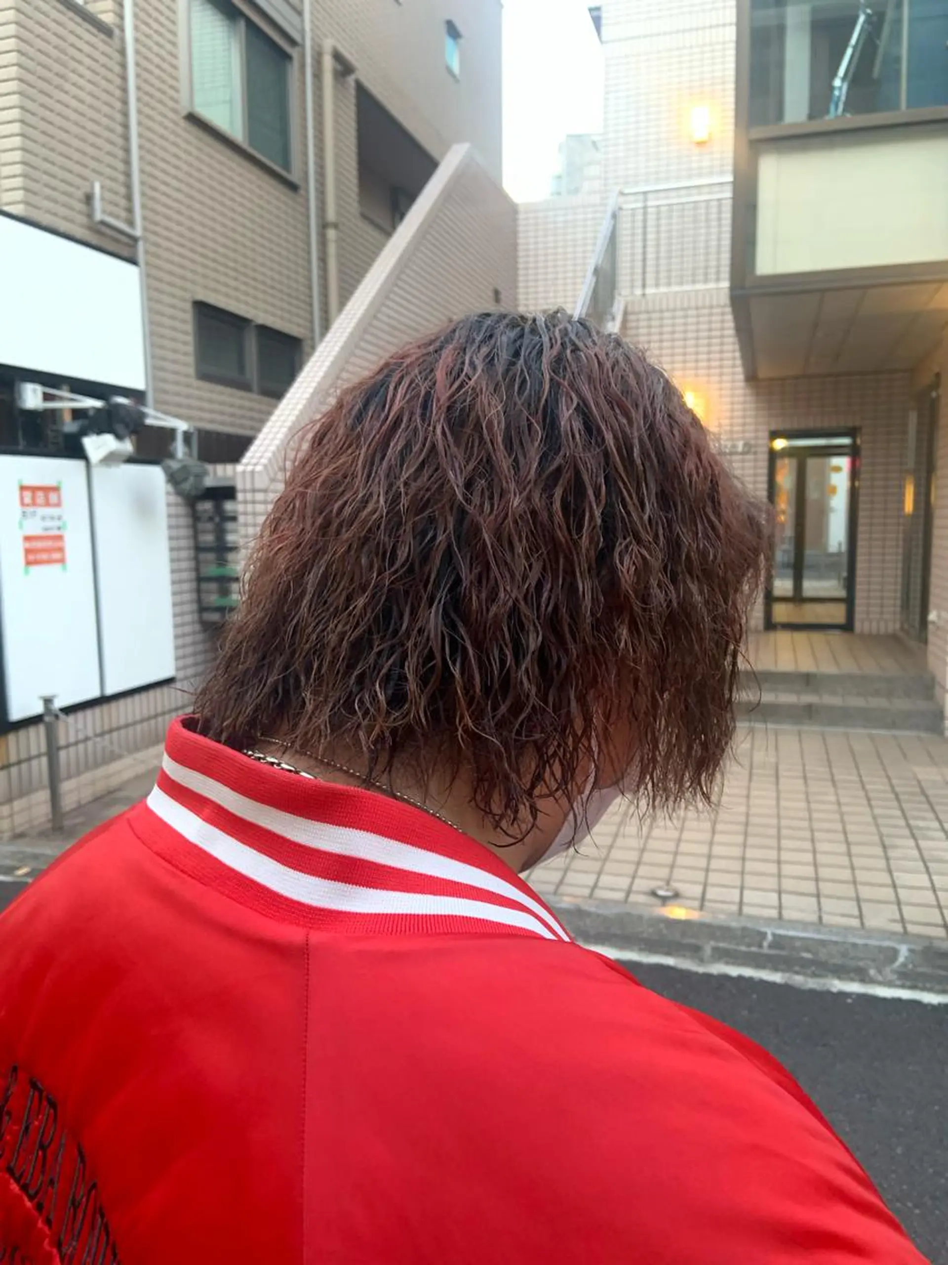 パーマ メンズ メンズブリーチ カット パーマ トリートメント ✨メンズスタイル✨ Daiのヘアスタイル