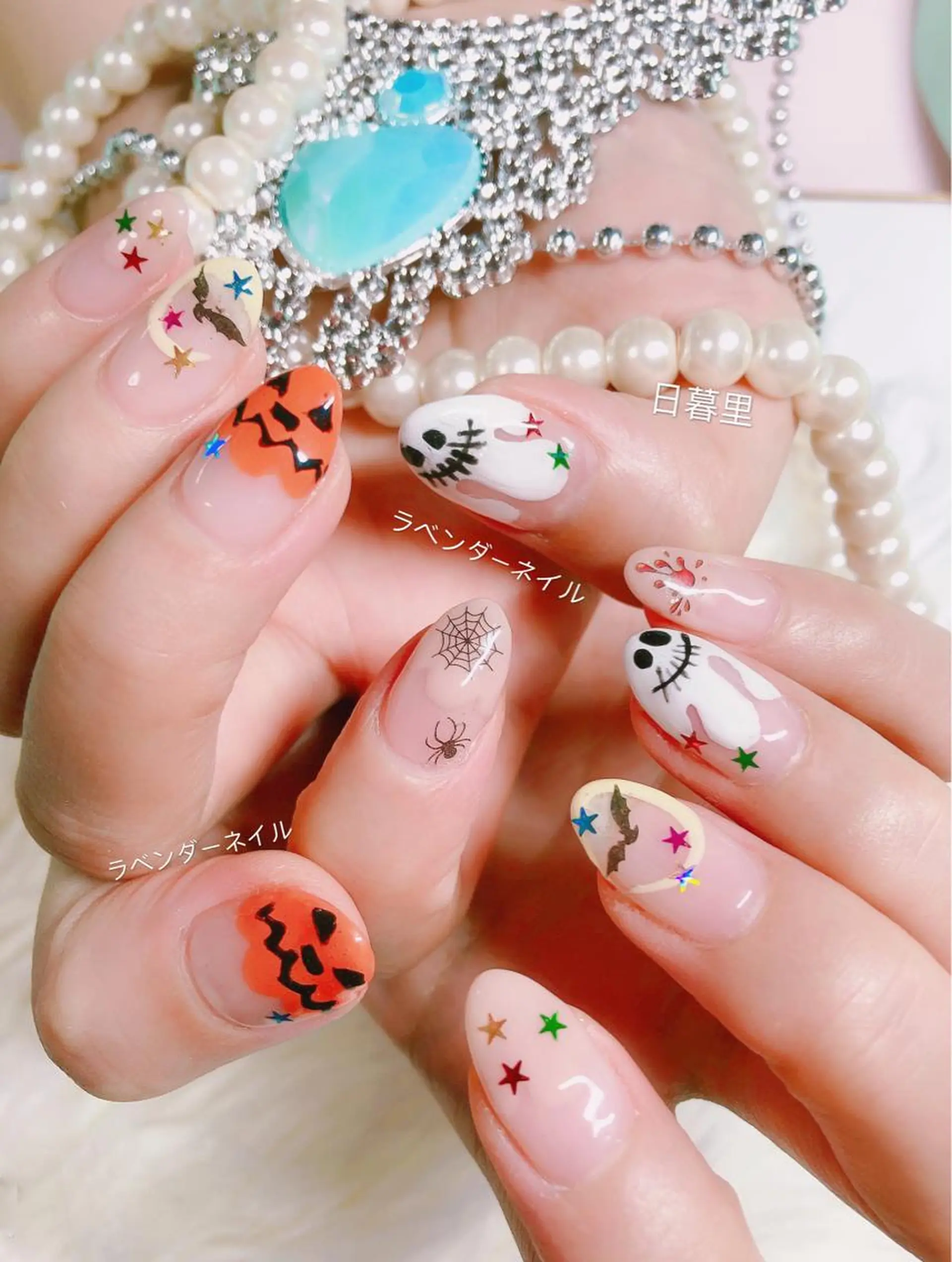 ネイル ラベンダー💖日暮里 ルル💖ネイルのネイルデザイン