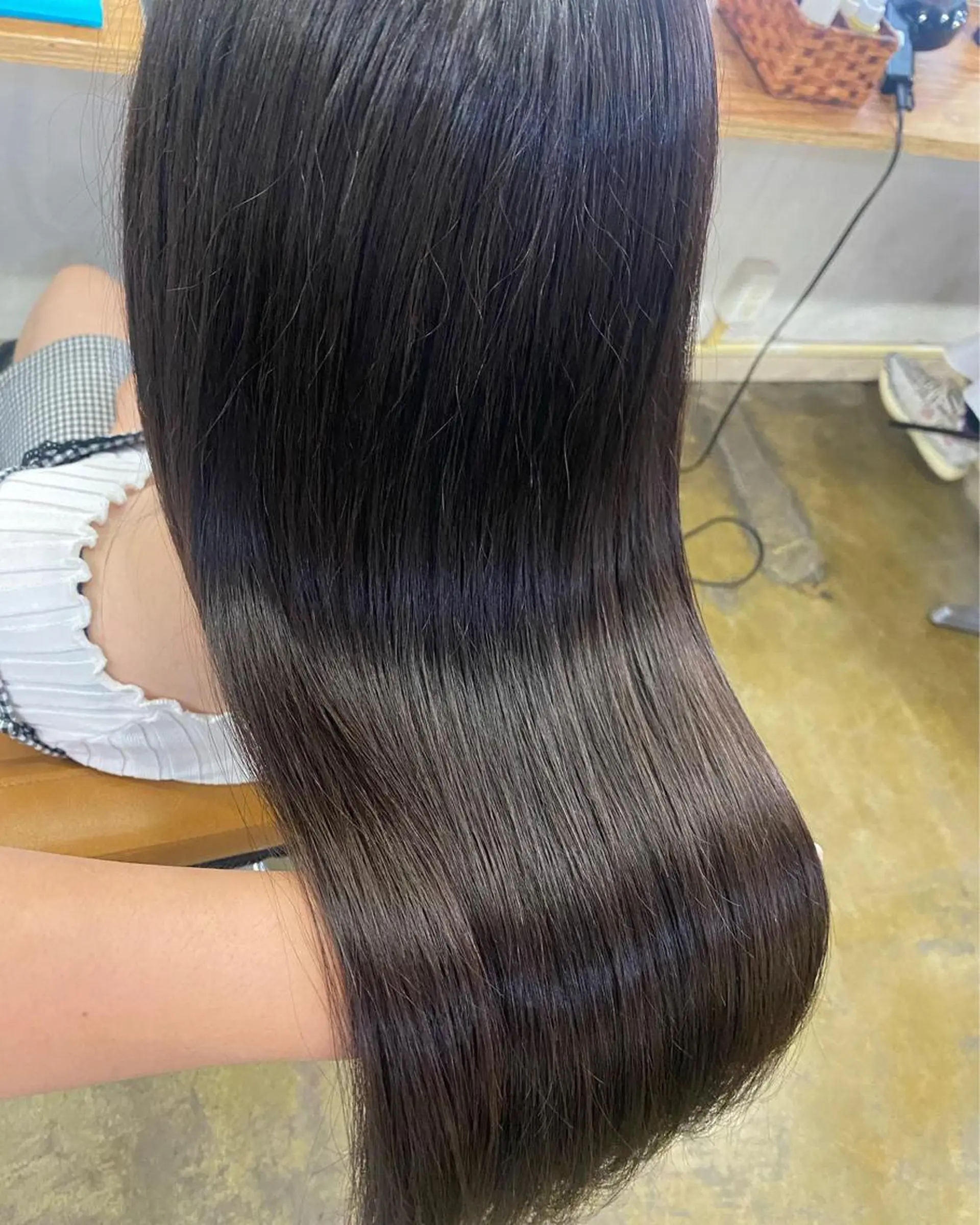 ロング カラー 和歌山髪質改善 那須優太のヘアスタイル
