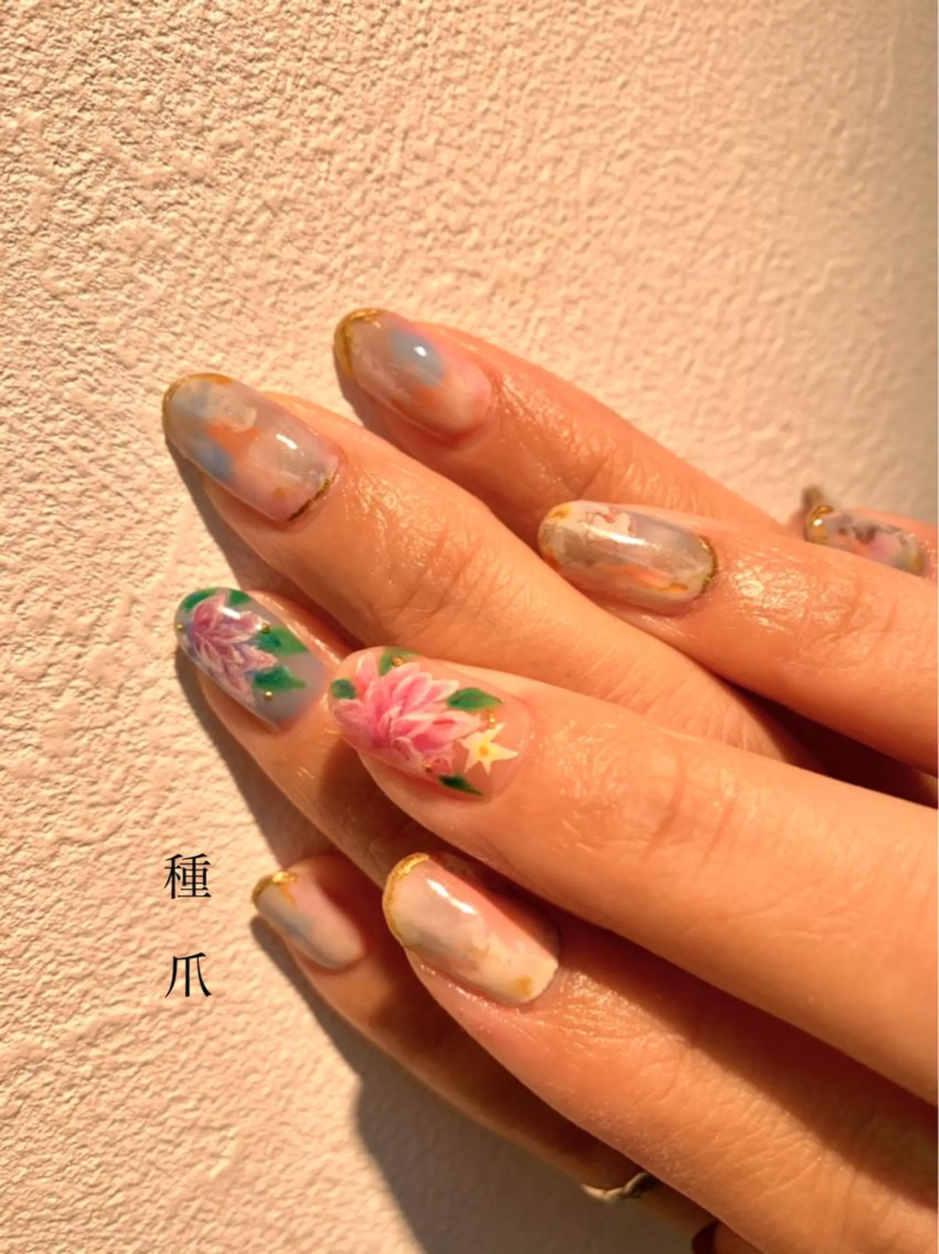 ネイル 種爪 たねつめのネイルデザイン