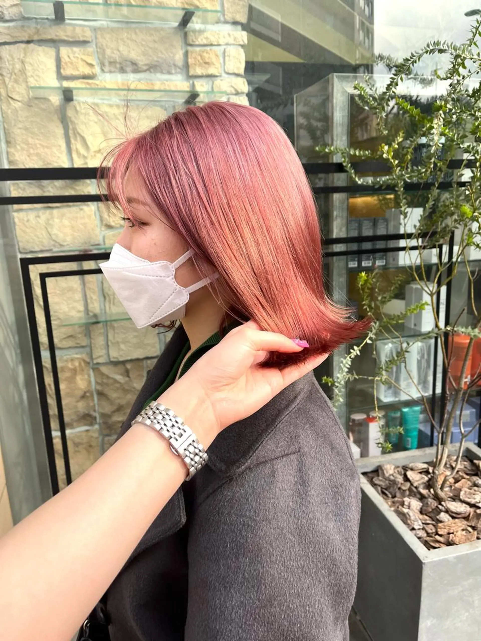 カラー 海外girl🤎 透明感ベージュmaoのヘアスタイル