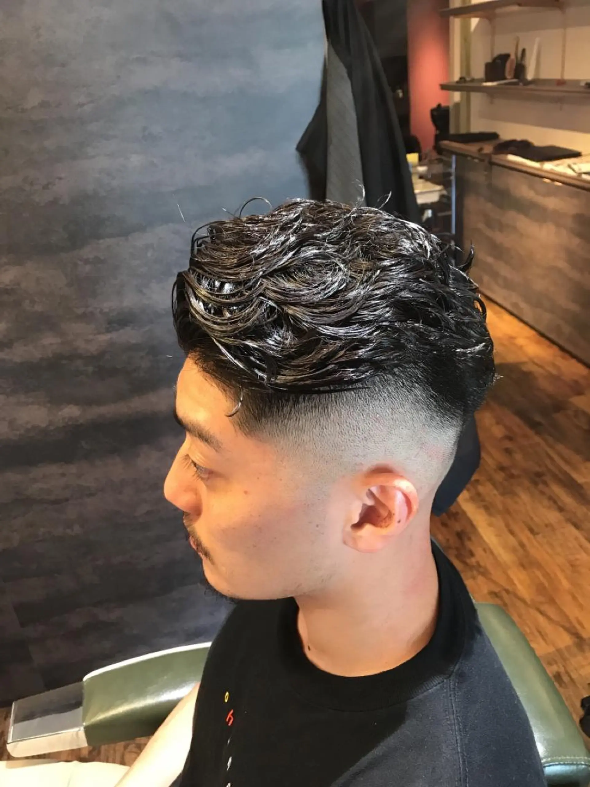 ショート メンズ フェードカット スキンフェード カット 代表スタイリスト 直田 洋人のヘアスタイル