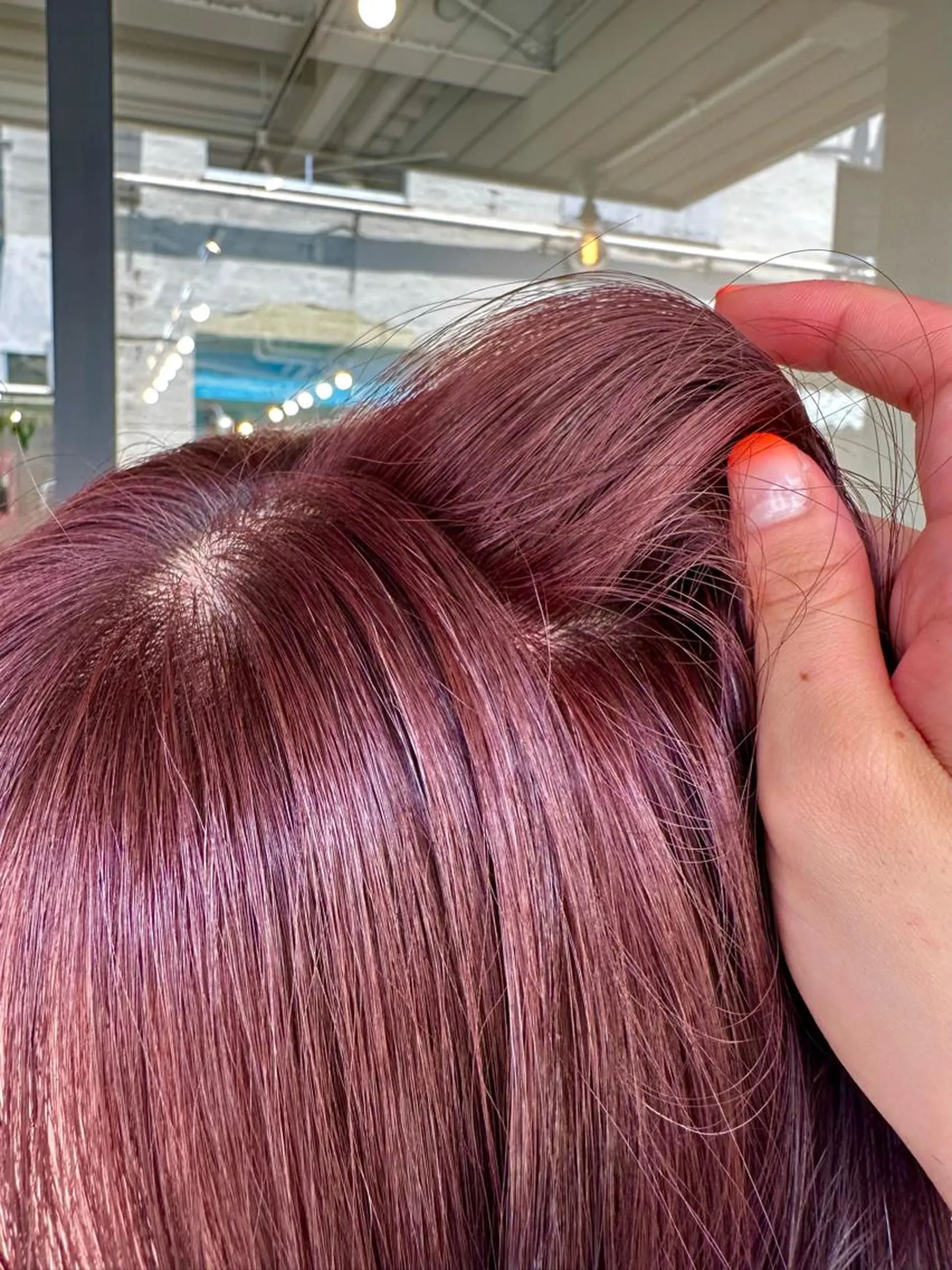 ロング カラー honoka ikegamiのヘアスタイル