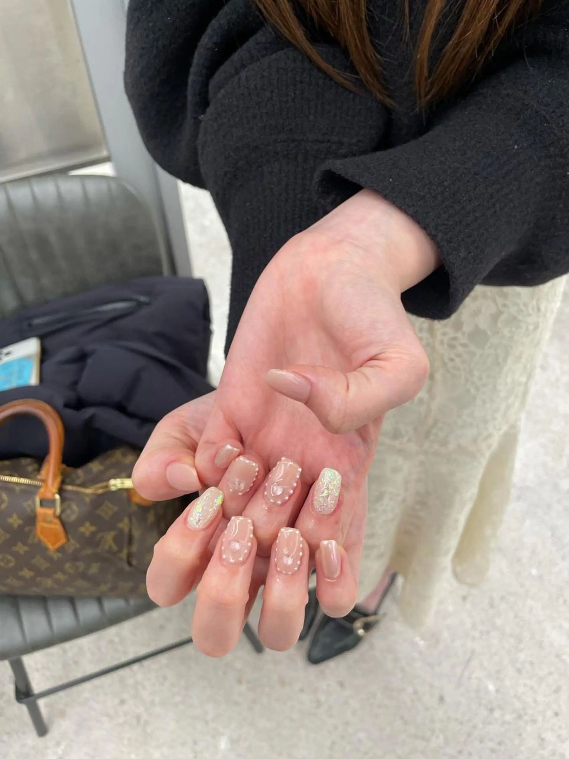 ネイル 束感まつ毛/ネイル/ LED♥KIRARAのマツエク・マツパデザイン