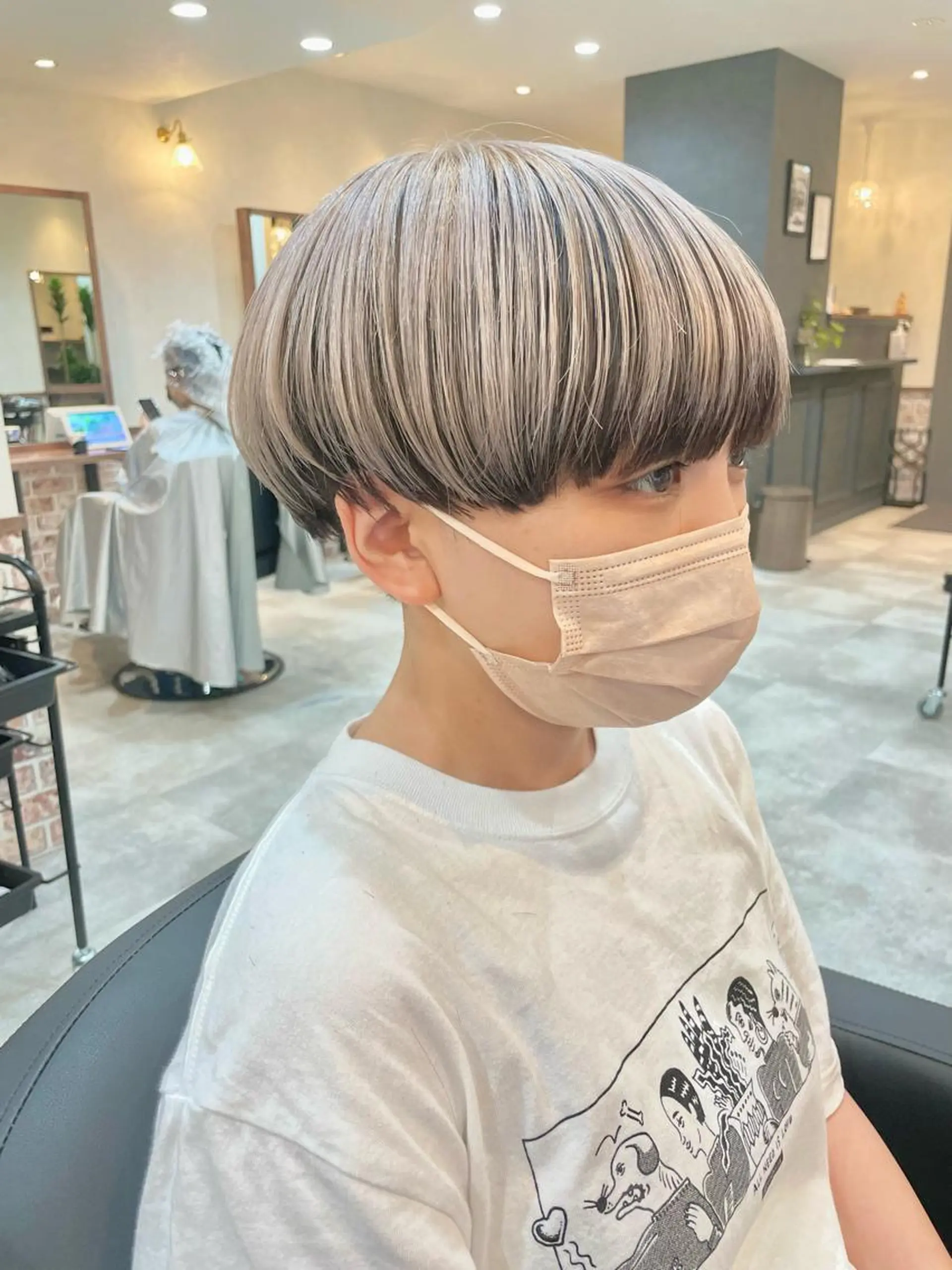 ショート カラー カット ヘアカラー トリートメント limit陽平 ショート/ボブのヘアスタイル