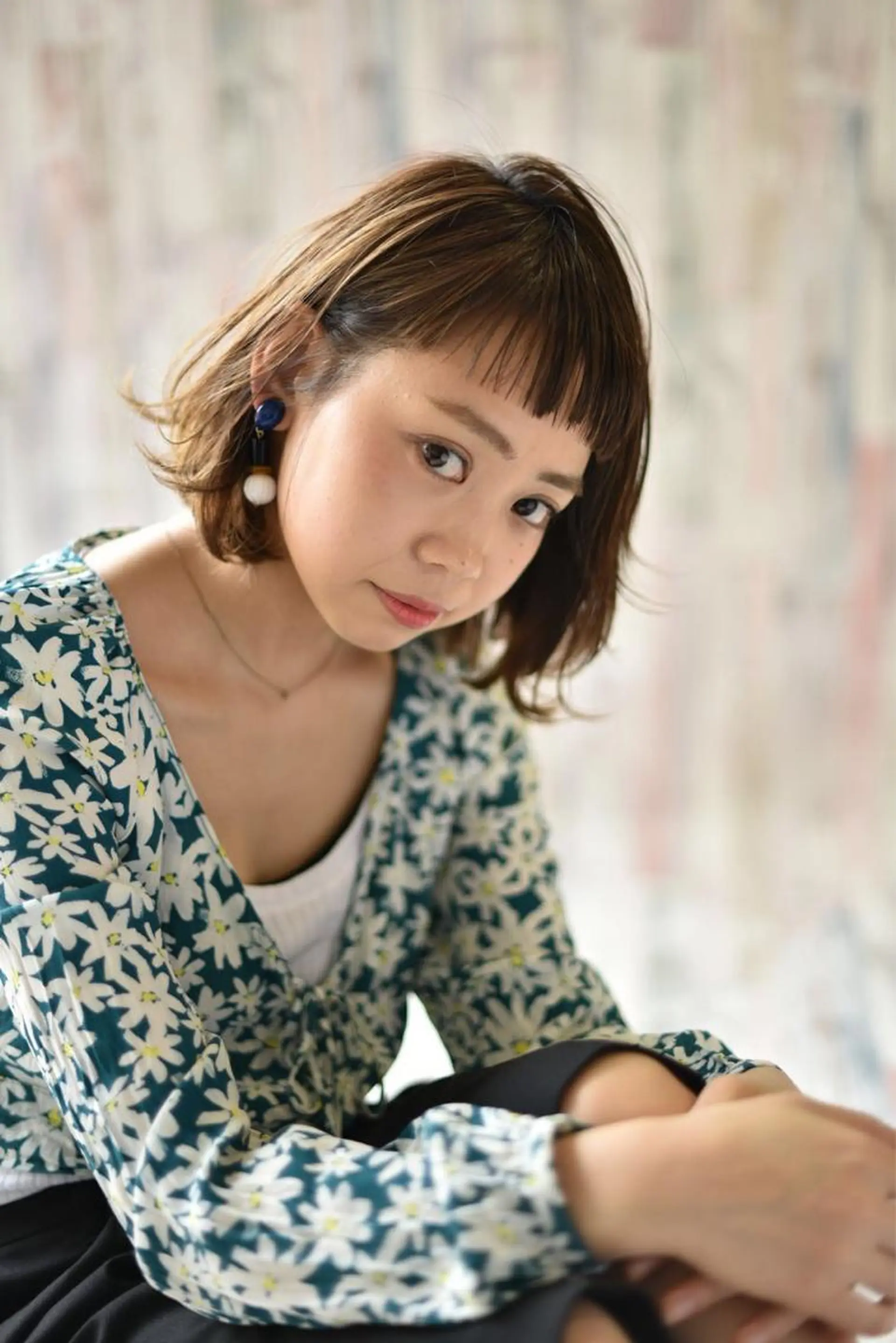 ショート カラー みずの ゆきなのヘアスタイル