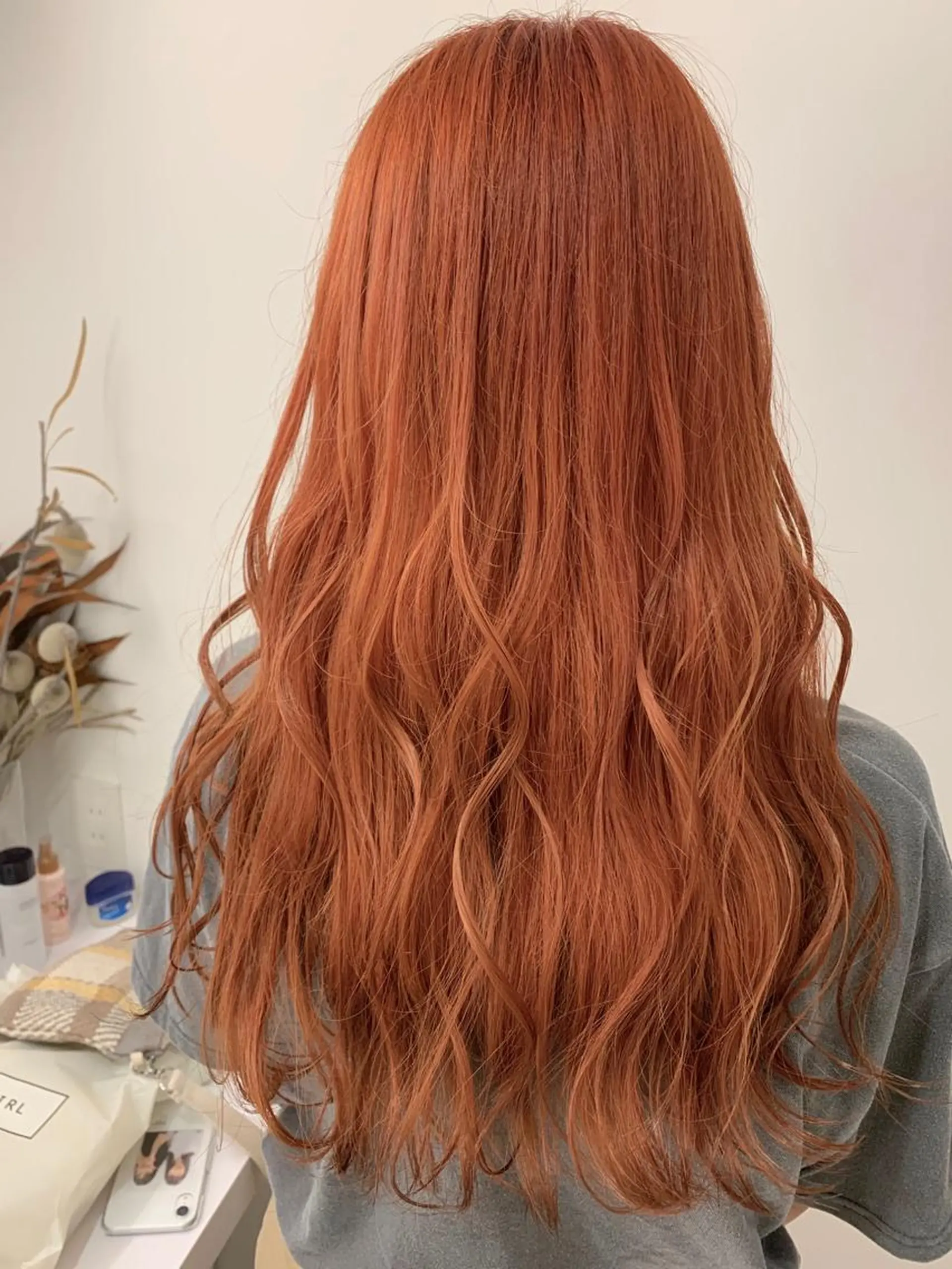 ロング カラー ヘアカラー トリートメント 髪質改善will hairdesignのヘアスタイル