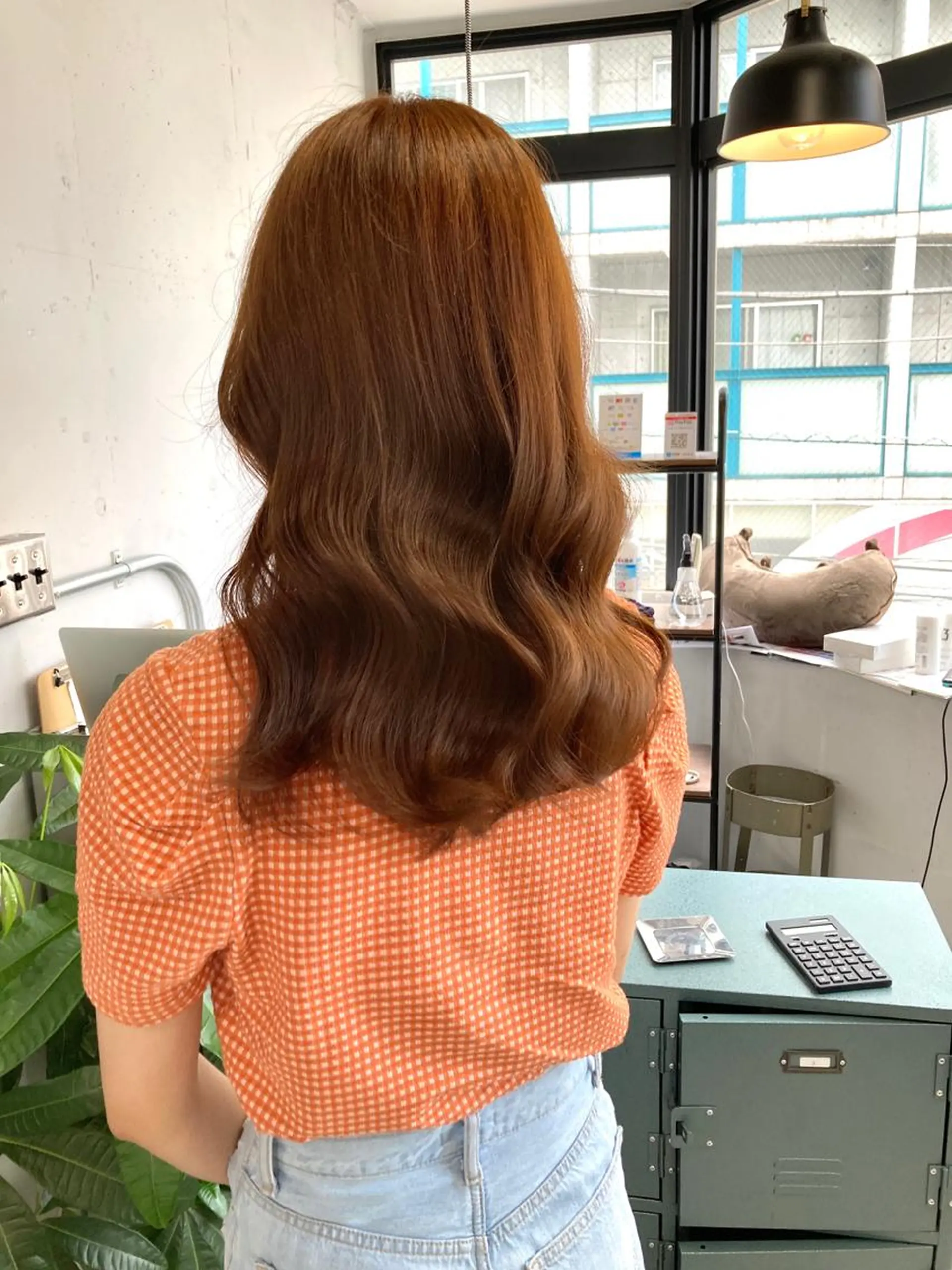 ミディアム カット ヘアカラー トリートメント 新井 広樹のヘアスタイル