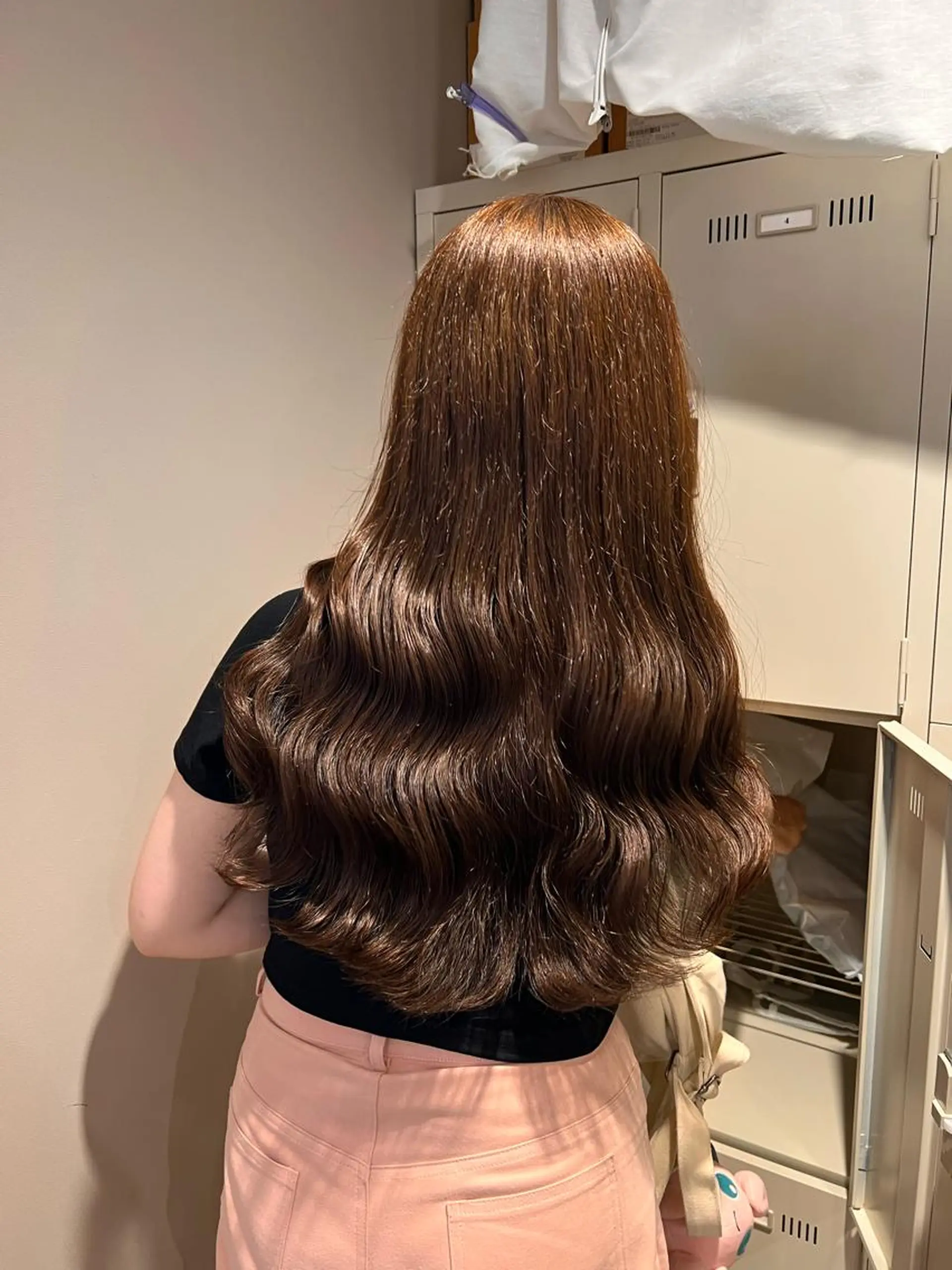 セミロング 💖札幌カラー 指名No.1💖玲奈のヘアスタイル