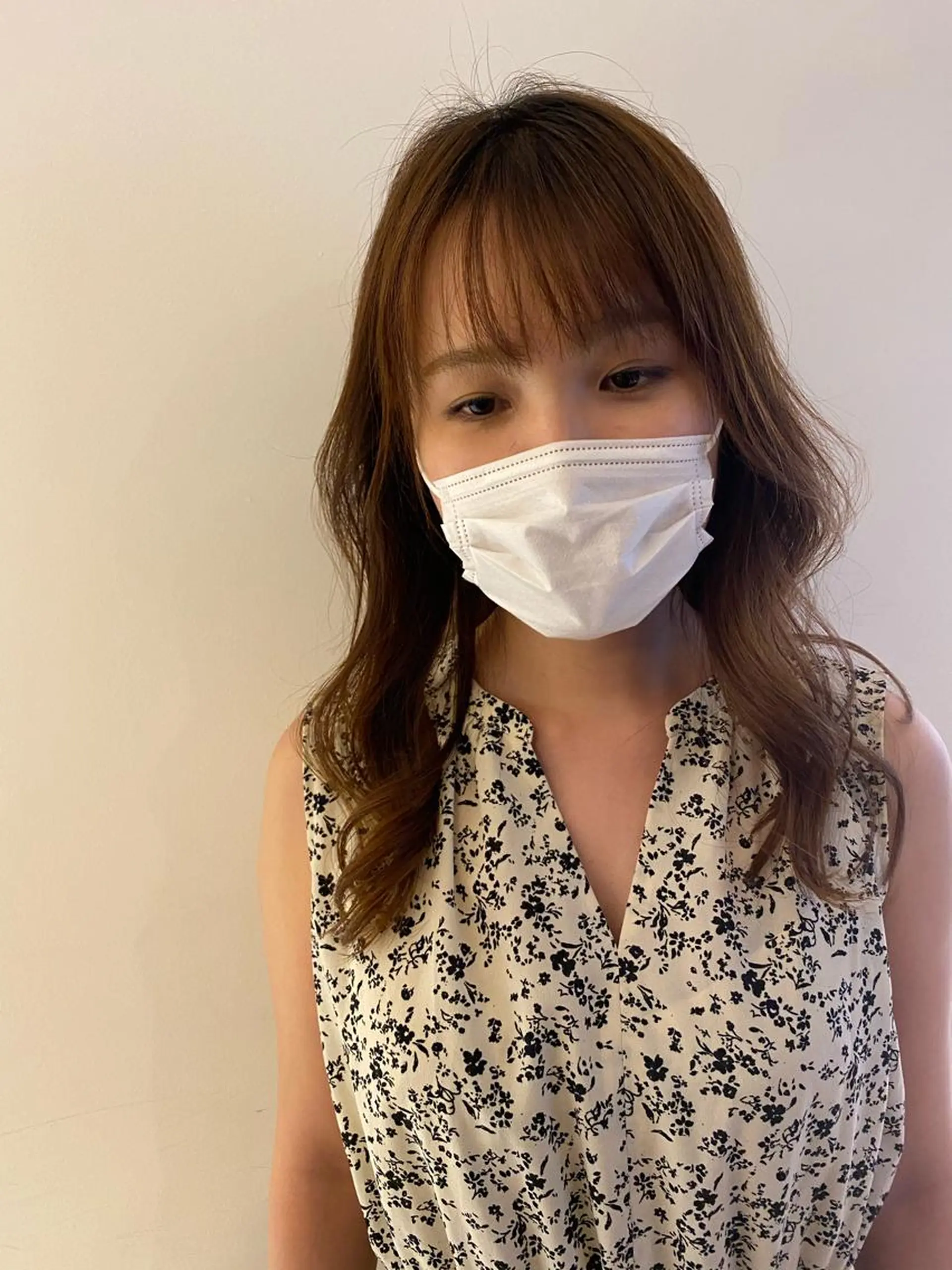 ロング パーマ 韓国風ヘア デジタルパーマ カット パーマ トリートメント 韓国hair ·͜· watanabeのヘアスタイル