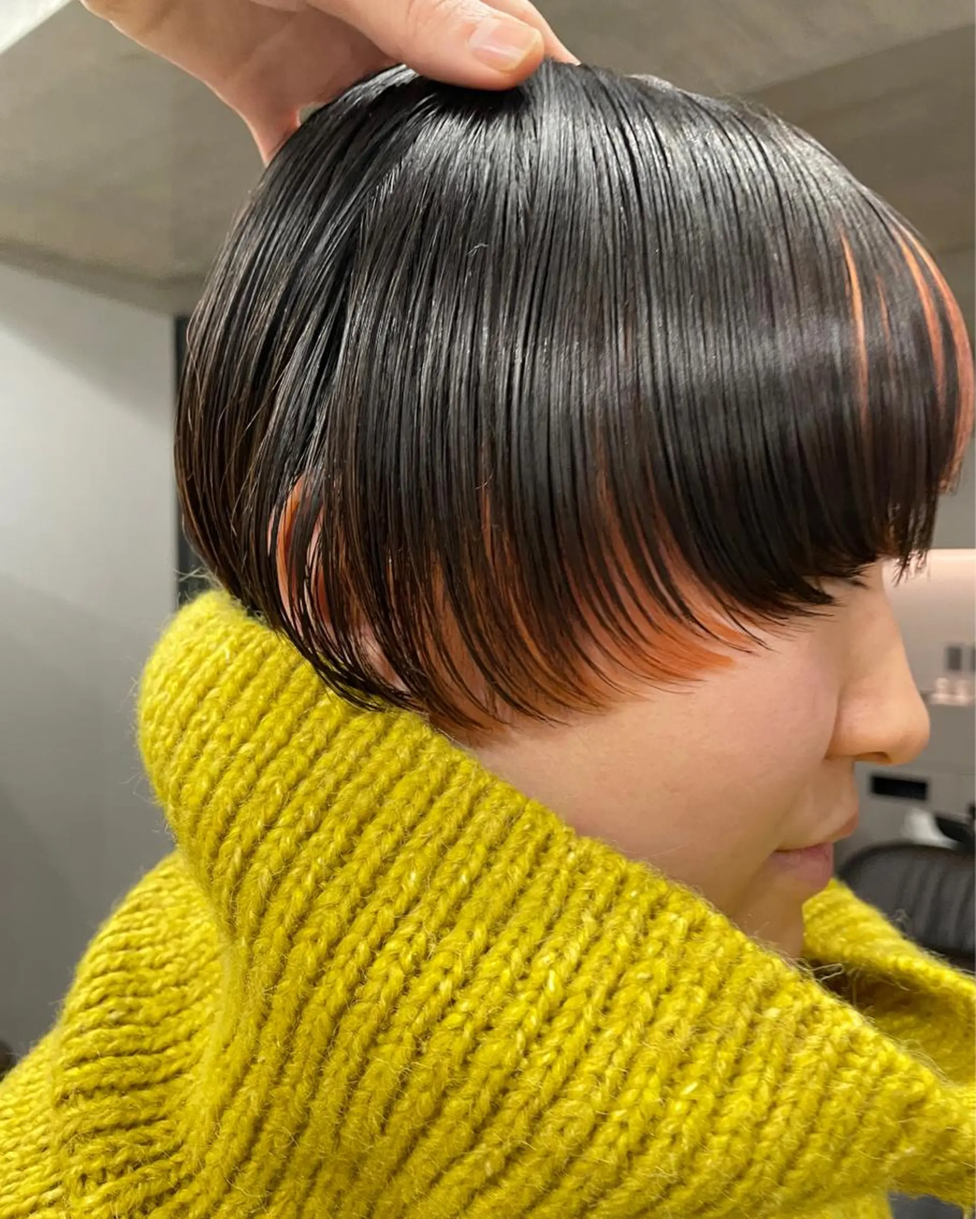 ショート カラー メンズ 吉田一輝 外国人パーマのヘアスタイル