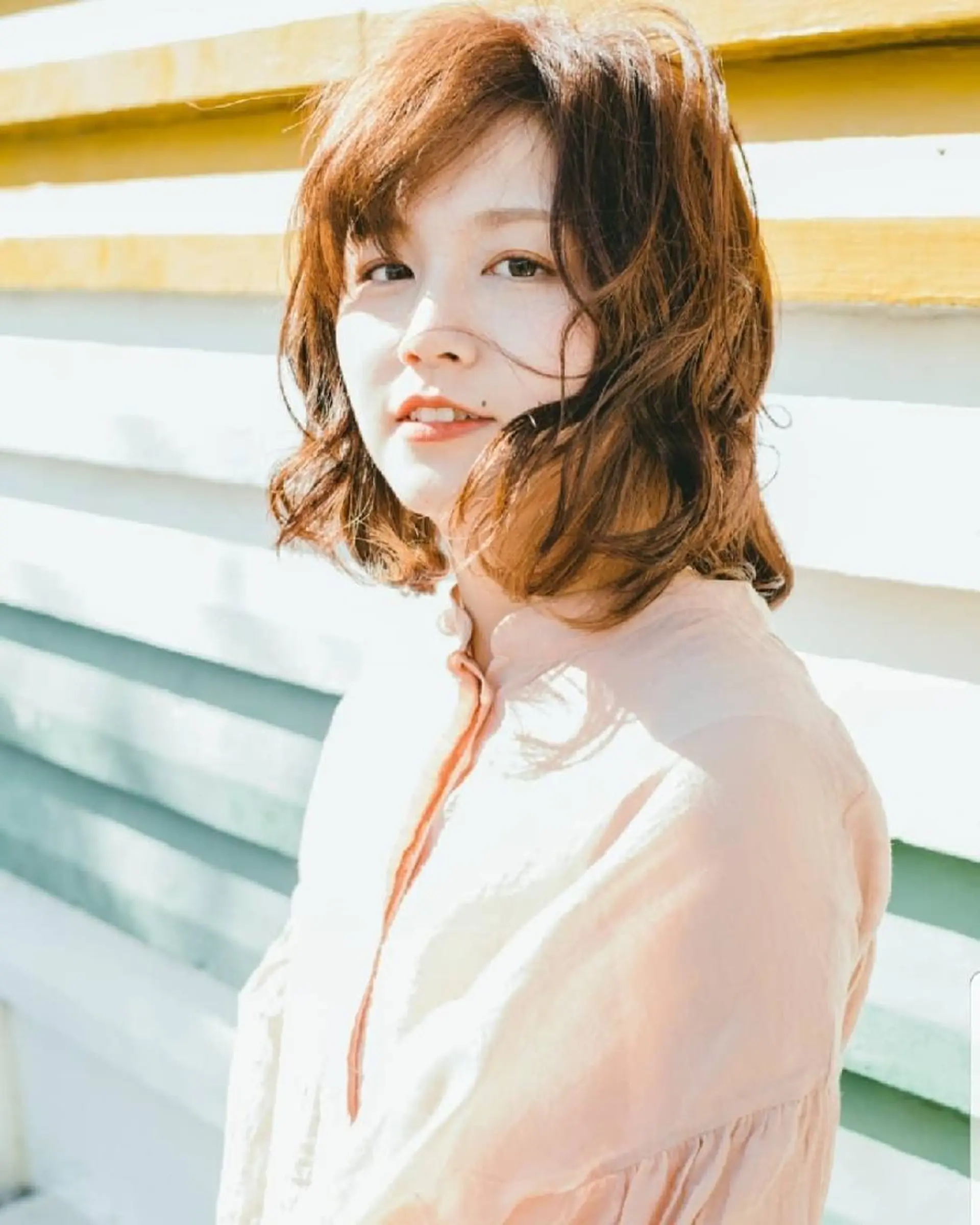 ミディアム ミディアムパーマ ボブ VOCE所属・石川 大瑚のヘアスタイル