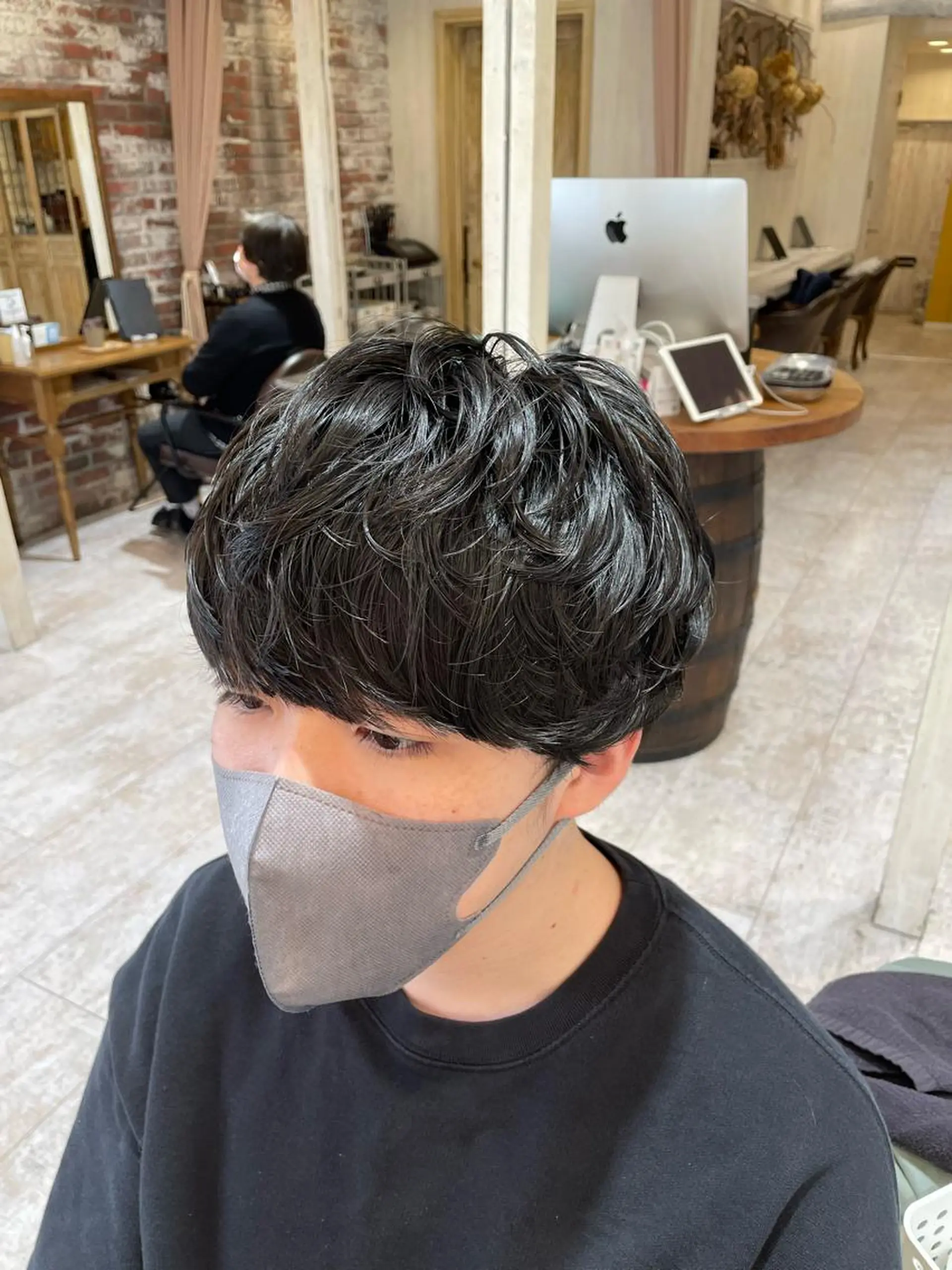 パーマ メンズ OAK中目黒 Kazukiのヘアスタイル