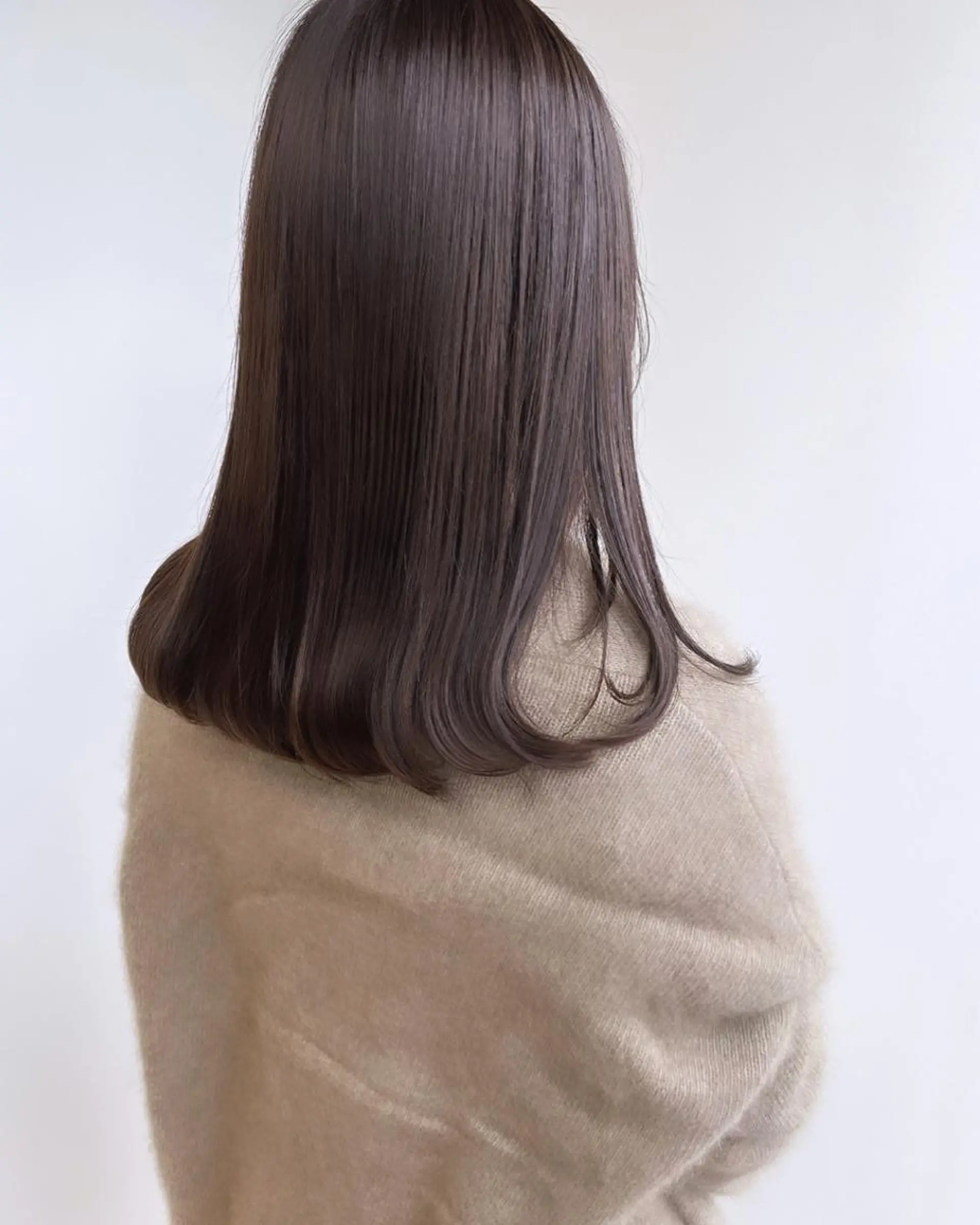 ミディアム カラー カット ヘアカラー マンツーマン半個室 tamuraのヘアスタイル