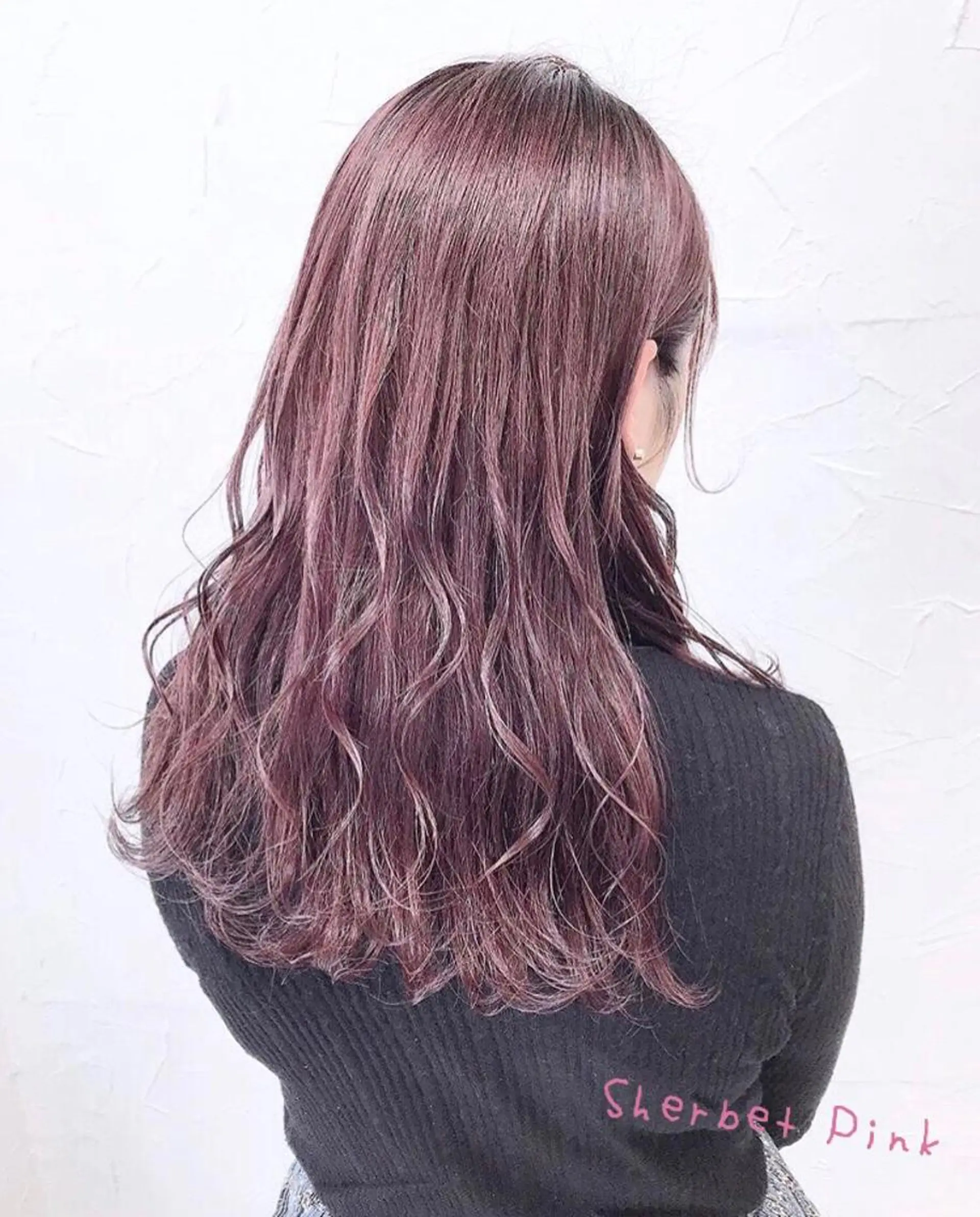 セミロング 韓国ヘア&透けカラー keita🇰🇷のヘアスタイル